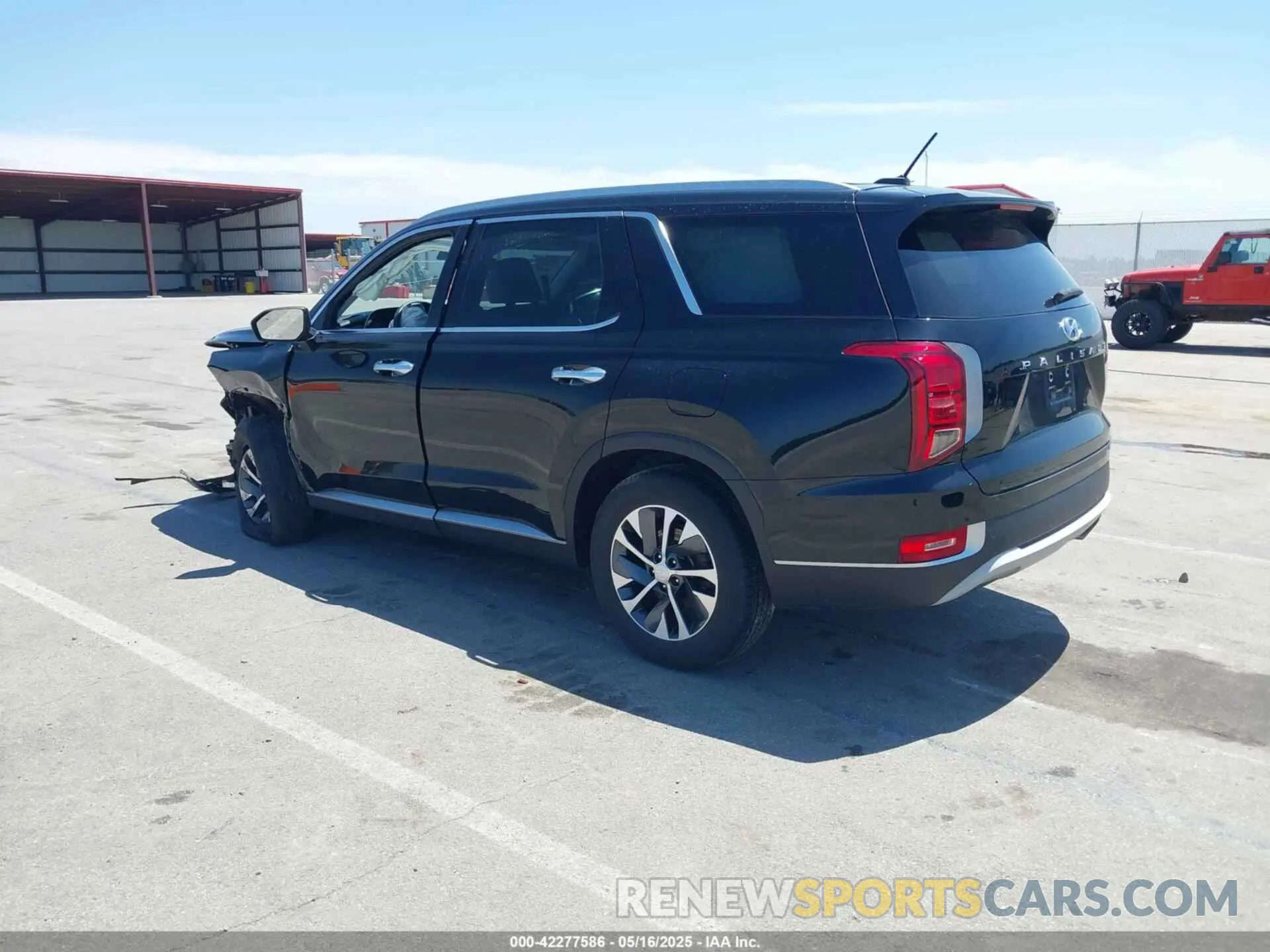 3 fotografías del automóvil dañado KM8R24HE0MU207572 HYUNDAI PALISADE 2021