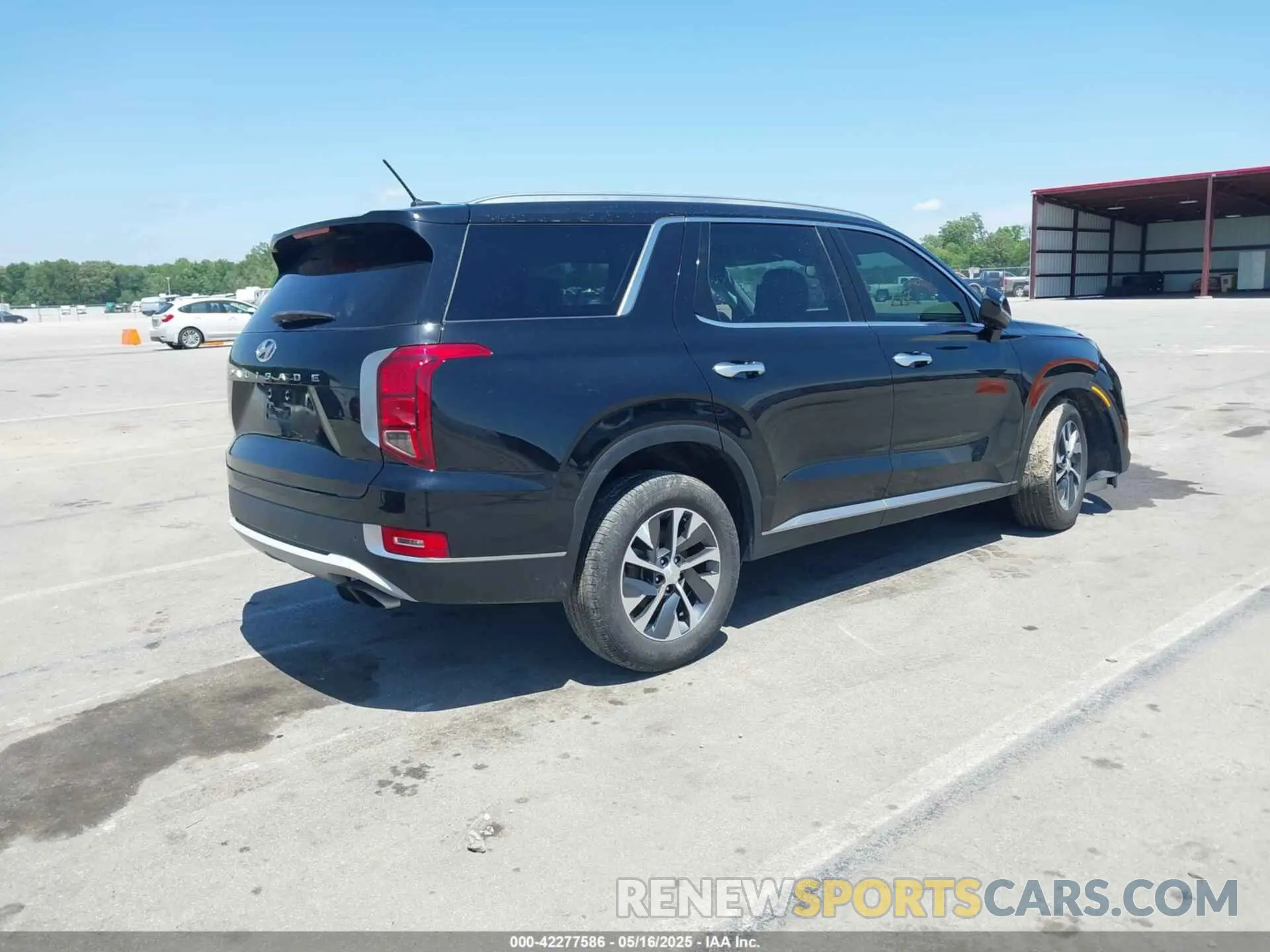 4 fotografías del automóvil dañado KM8R24HE0MU207572 HYUNDAI PALISADE 2021