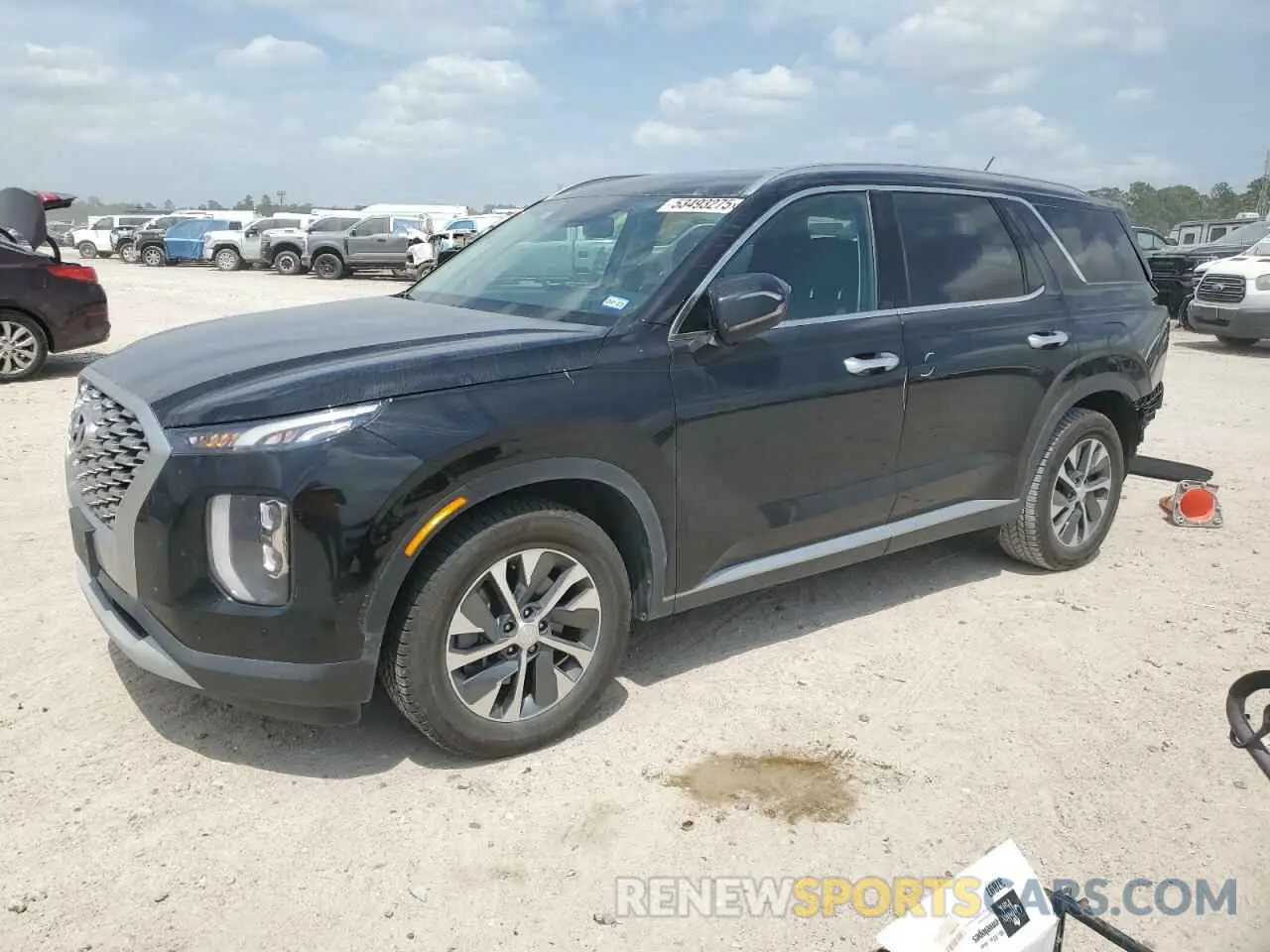 1 fotografías del automóvil dañado KM8R24HE0MU296849 HYUNDAI PALISADE 2021