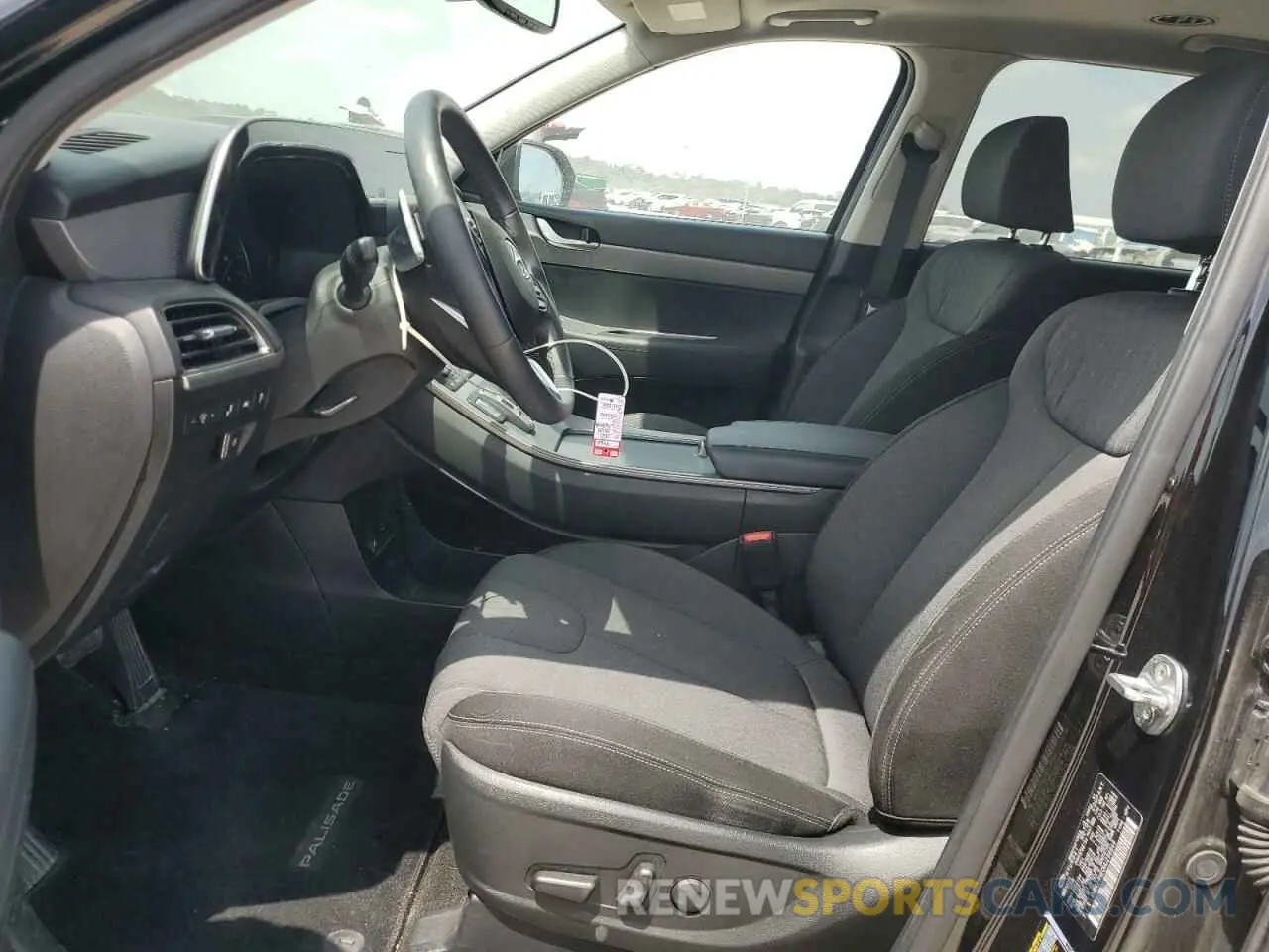 7 fotografías del automóvil dañado KM8R24HE0MU296849 HYUNDAI PALISADE 2021