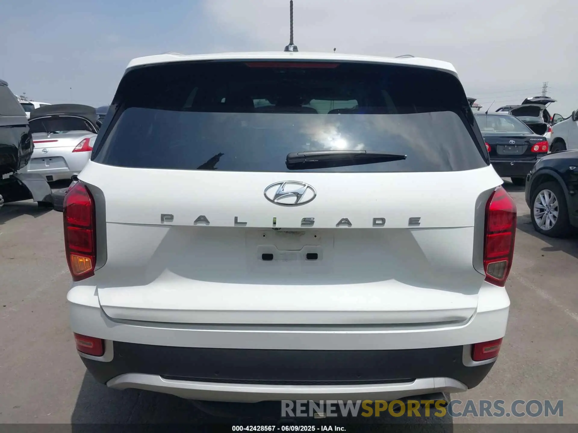 17 fotografías del automóvil dañado KM8R24HE0MU318235 HYUNDAI PALISADE 2021
