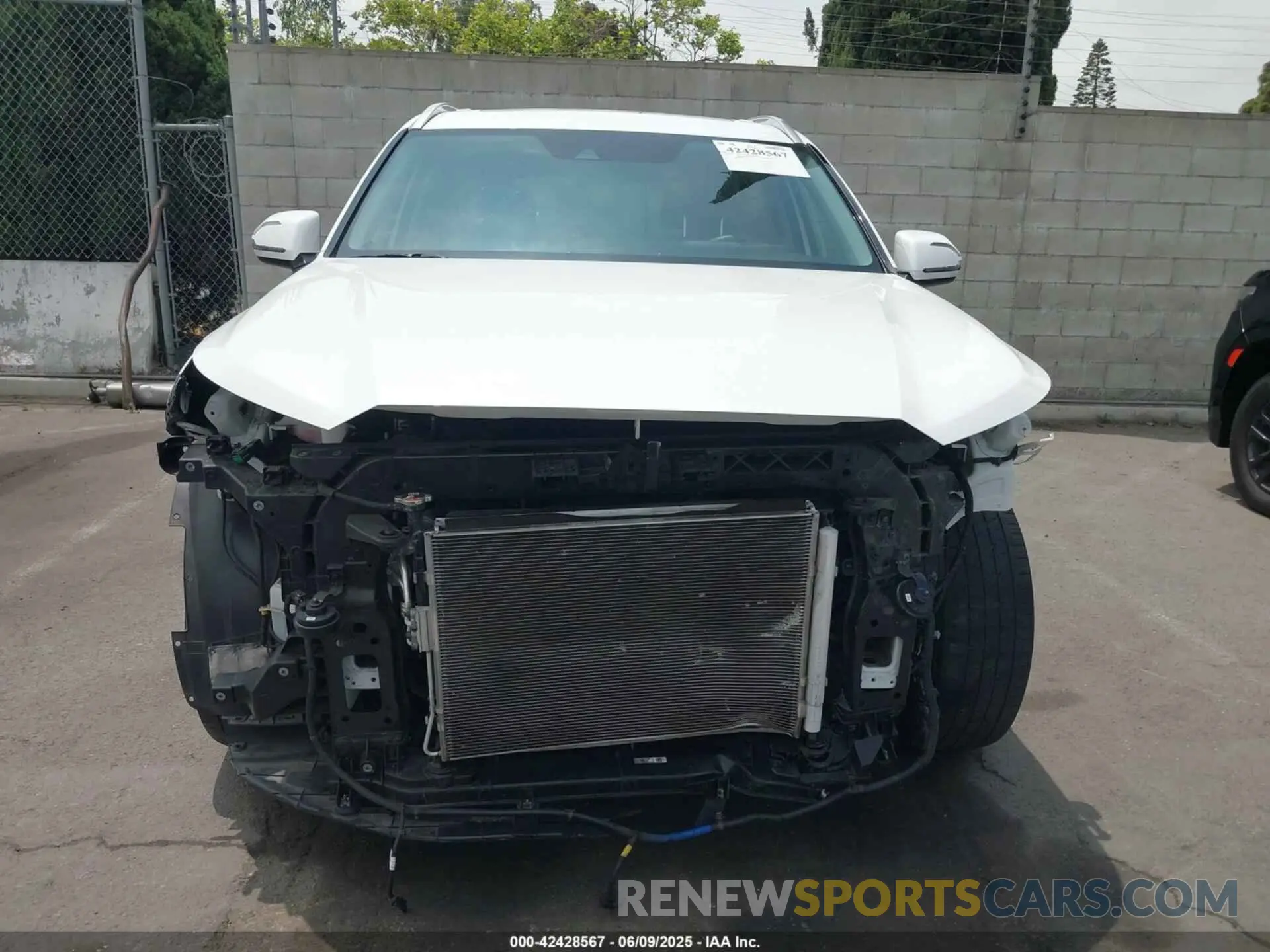 6 fotografías del automóvil dañado KM8R24HE0MU318235 HYUNDAI PALISADE 2021