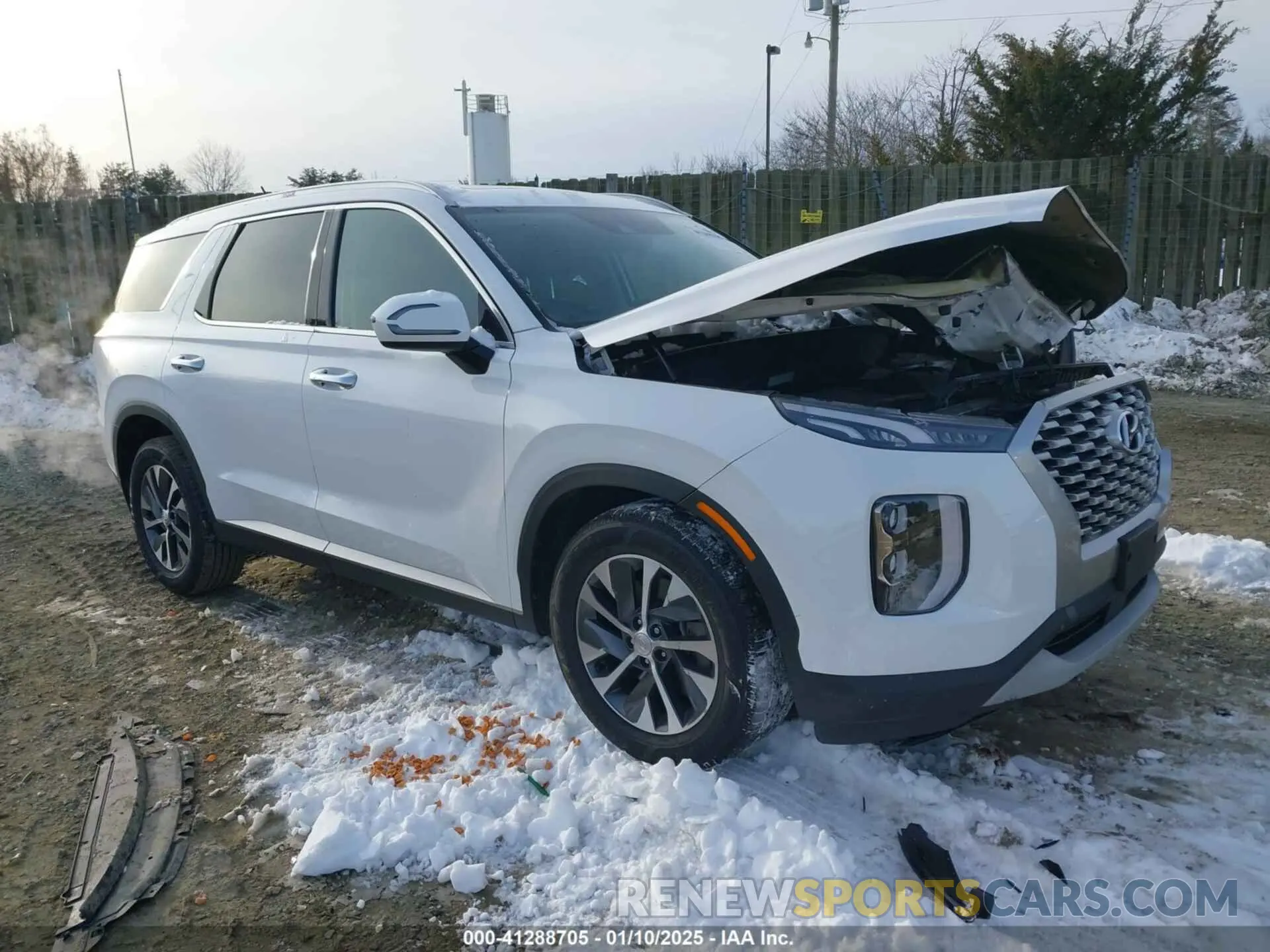 1 fotografías del automóvil dañado KM8R24HE1MU201781 HYUNDAI PALISADE 2021