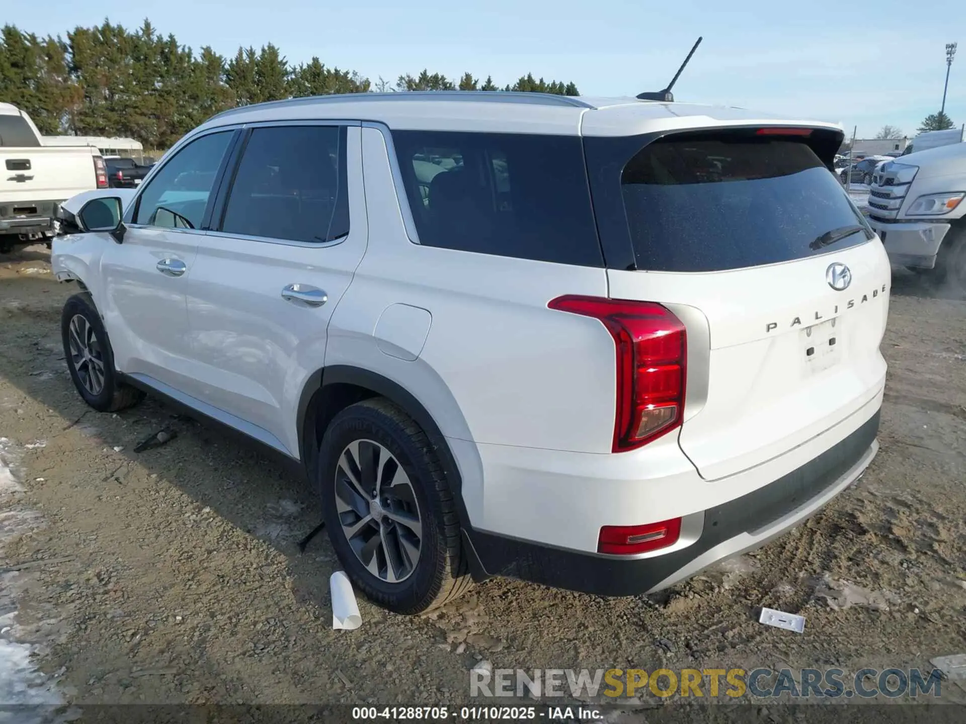 3 fotografías del automóvil dañado KM8R24HE1MU201781 HYUNDAI PALISADE 2021