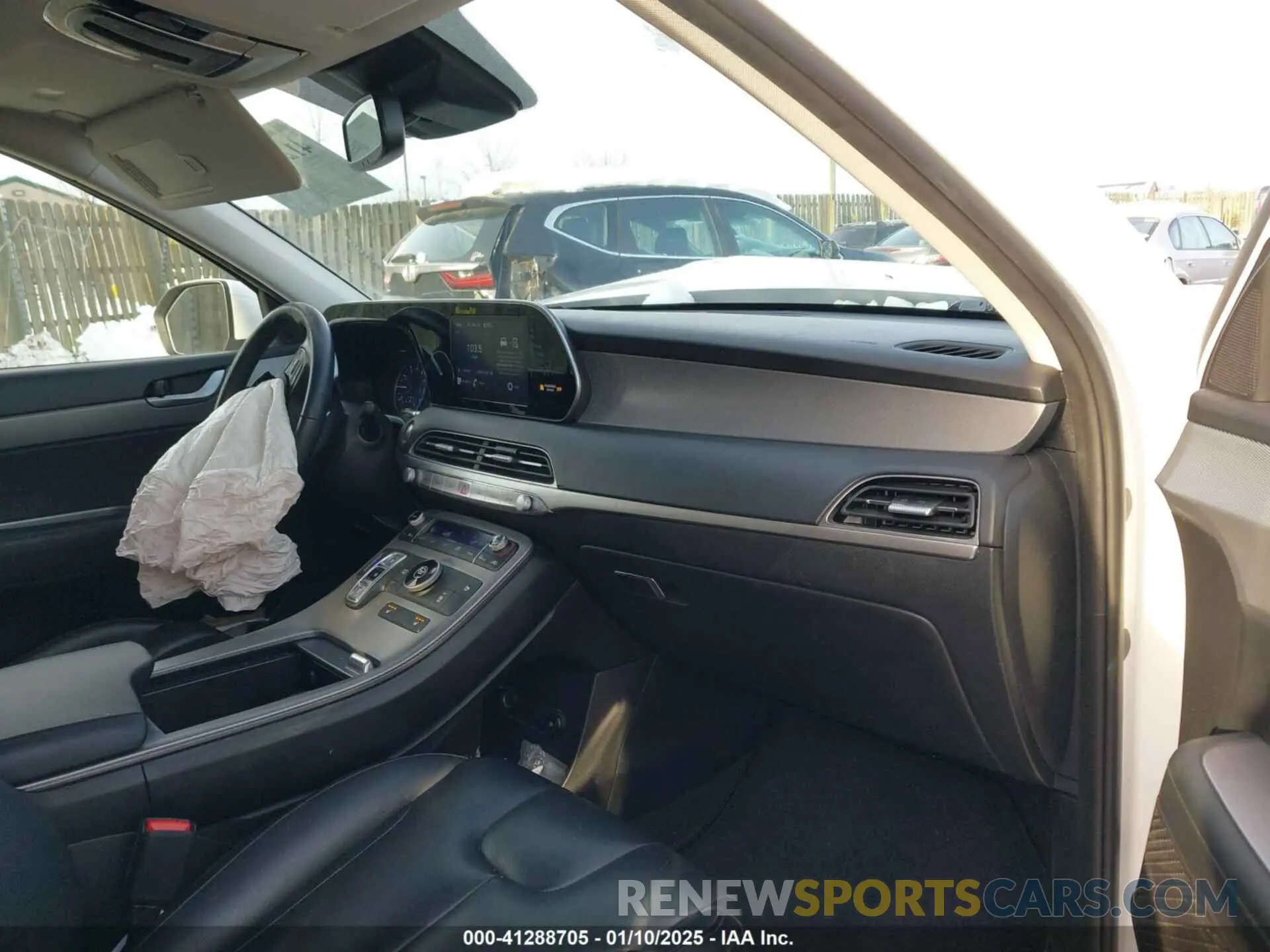 5 fotografías del automóvil dañado KM8R24HE1MU201781 HYUNDAI PALISADE 2021