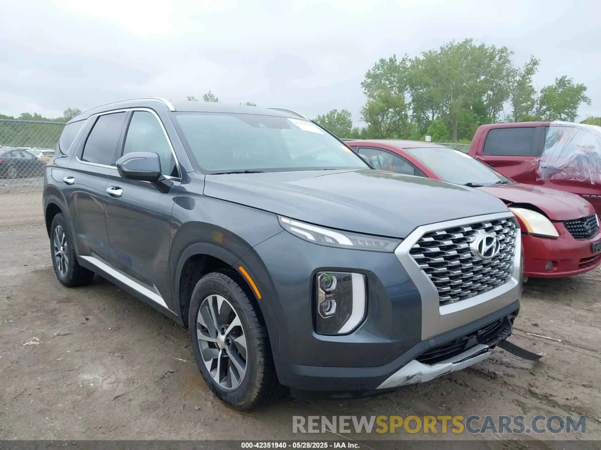 1 fotografías del automóvil dañado KM8R24HE4MU226030 HYUNDAI PALISADE 2021