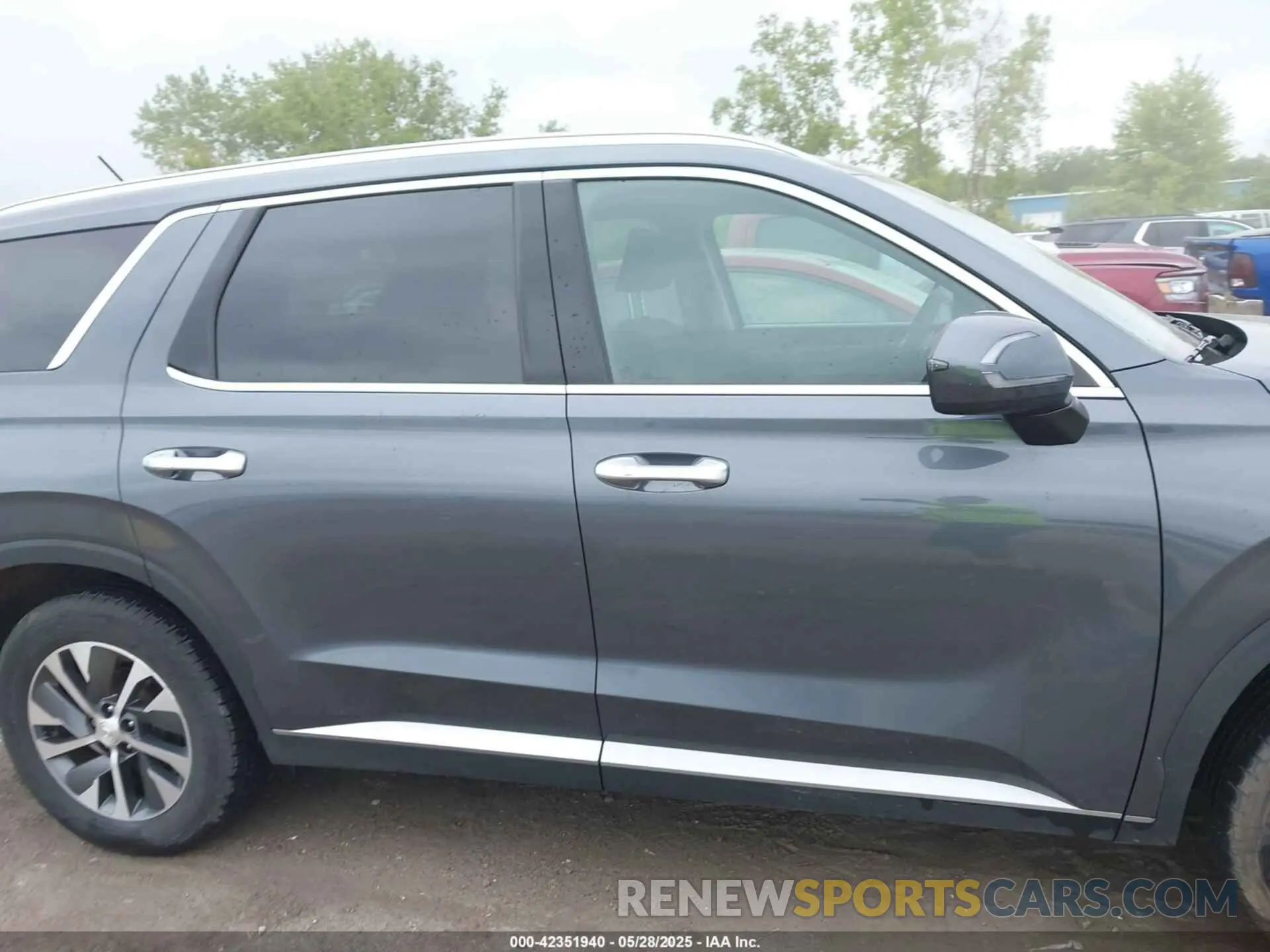 13 fotografías del automóvil dañado KM8R24HE4MU226030 HYUNDAI PALISADE 2021