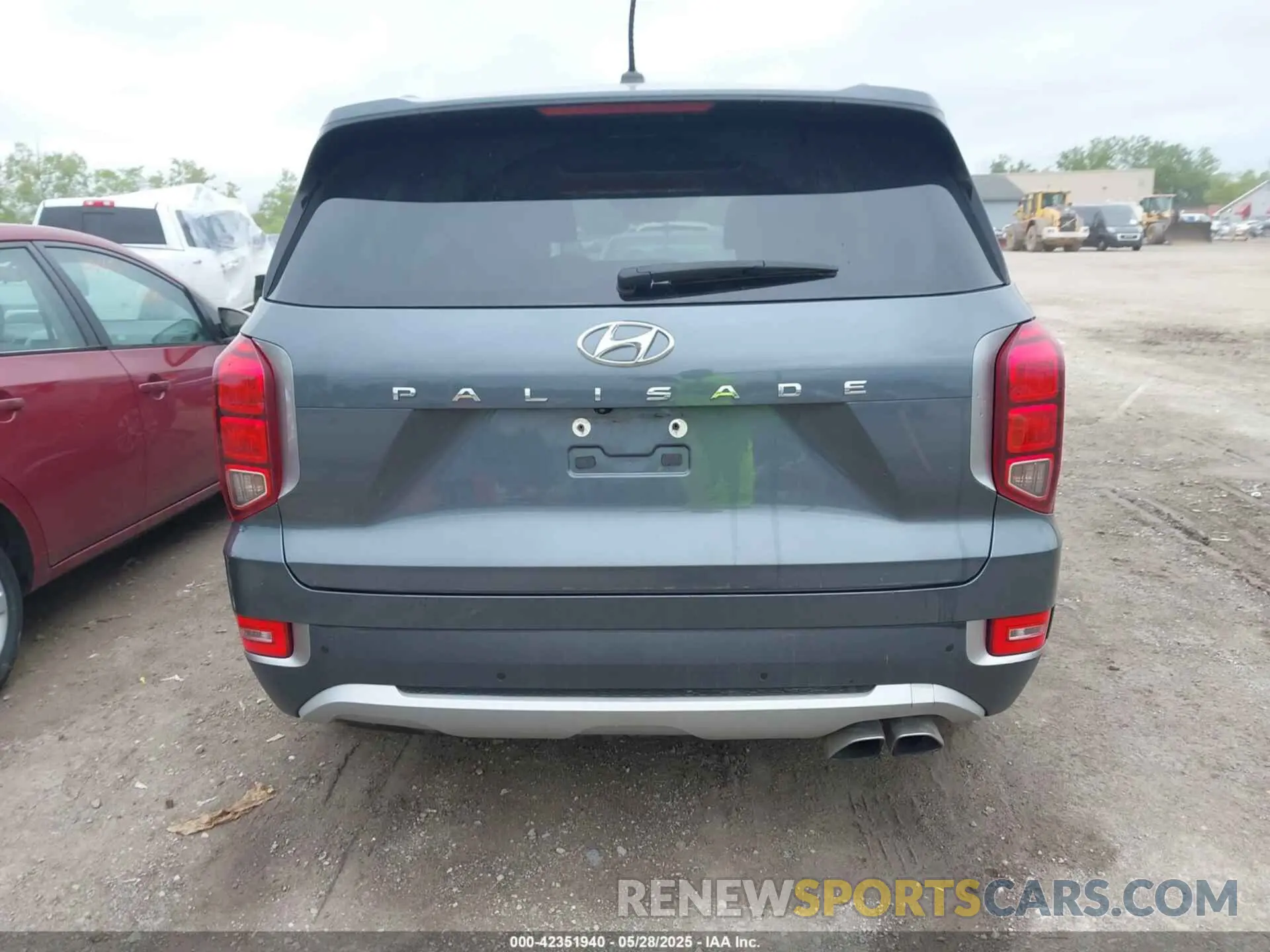 16 fotografías del automóvil dañado KM8R24HE4MU226030 HYUNDAI PALISADE 2021