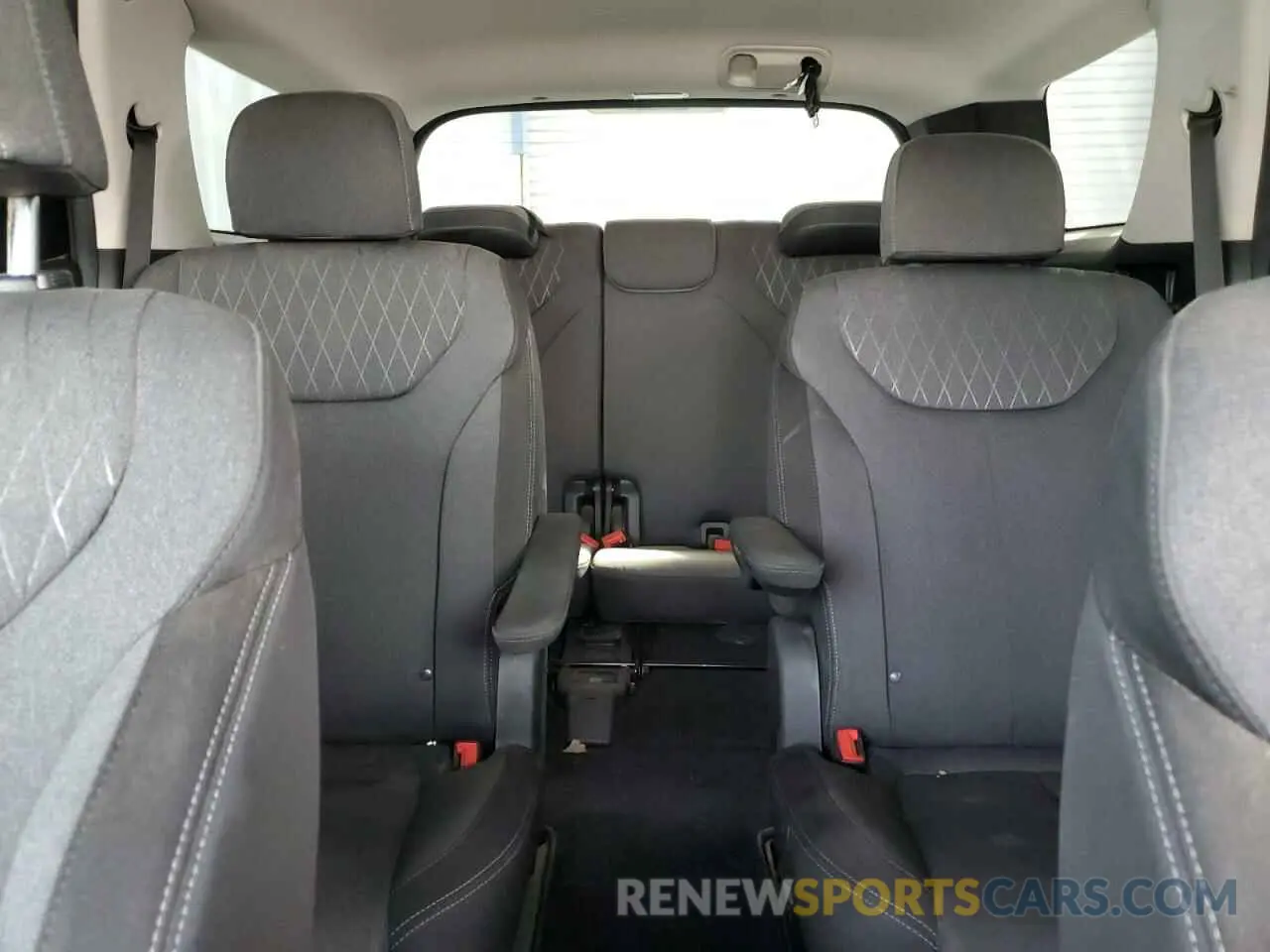 10 fotografías del automóvil dañado KM8R24HE9MU194871 HYUNDAI PALISADE 2021