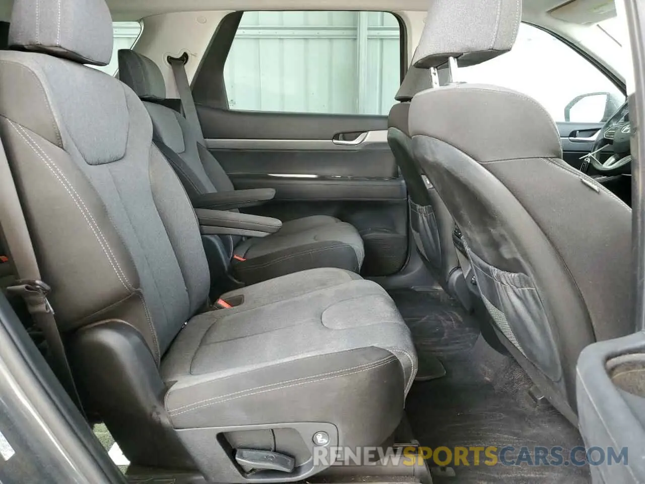 11 fotografías del automóvil dañado KM8R24HE9MU194871 HYUNDAI PALISADE 2021