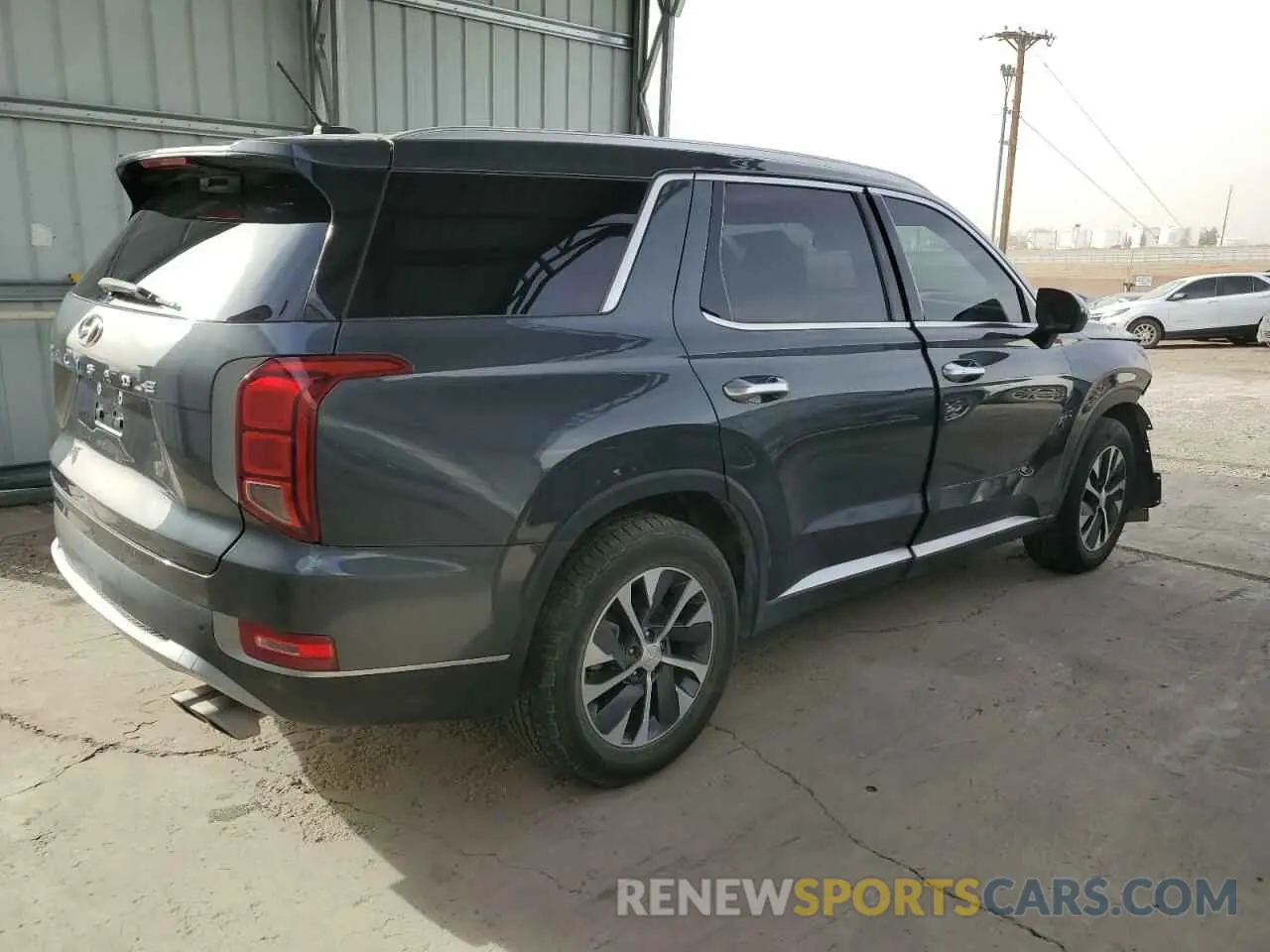 3 fotografías del automóvil dañado KM8R24HE9MU194871 HYUNDAI PALISADE 2021