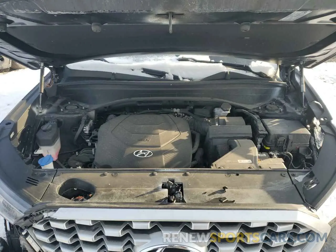 12 fotografías del automóvil dañado KM8R2DHEXMU219583 HYUNDAI PALISADE 2021