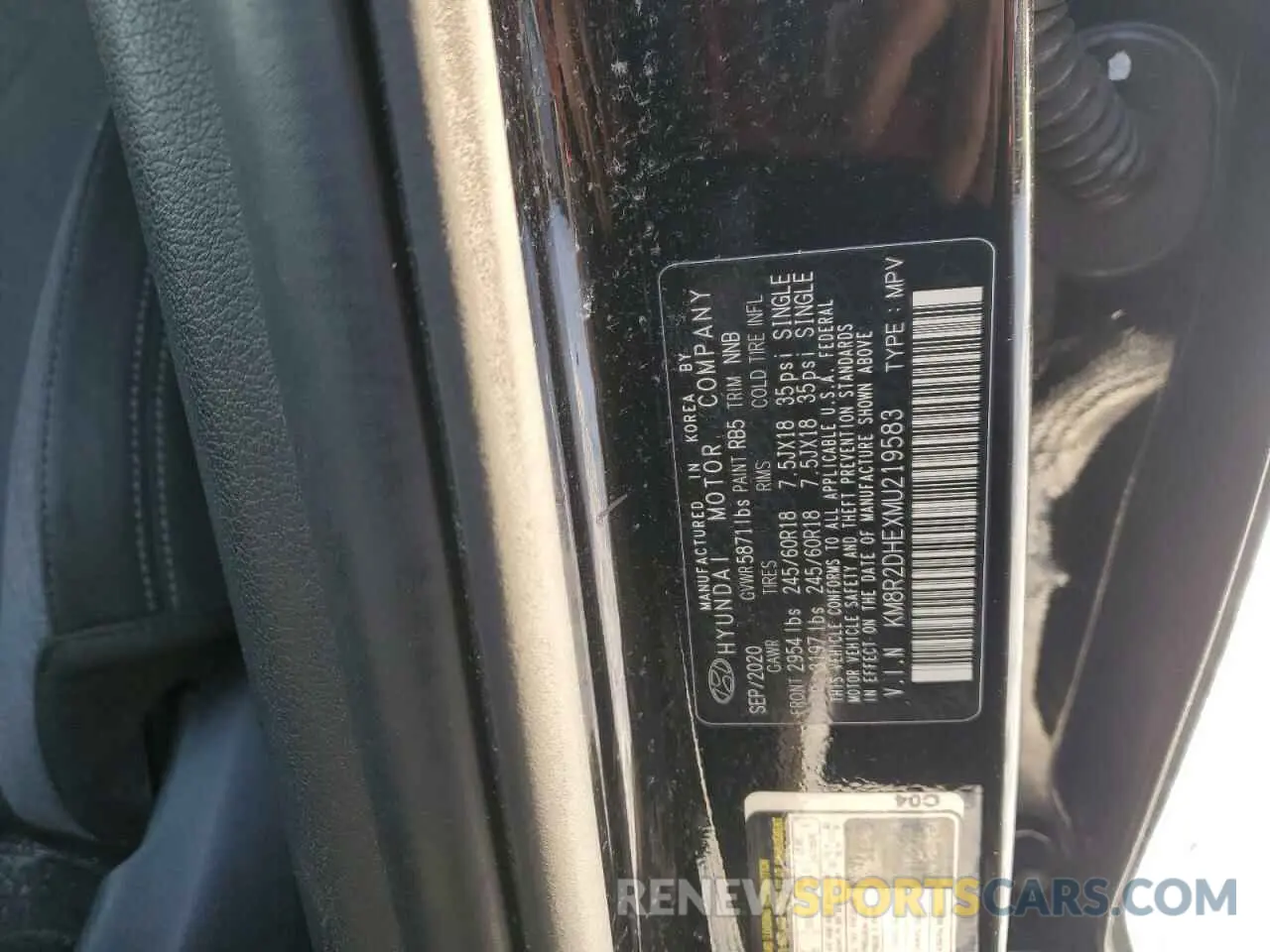 14 fotografías del automóvil dañado KM8R2DHEXMU219583 HYUNDAI PALISADE 2021