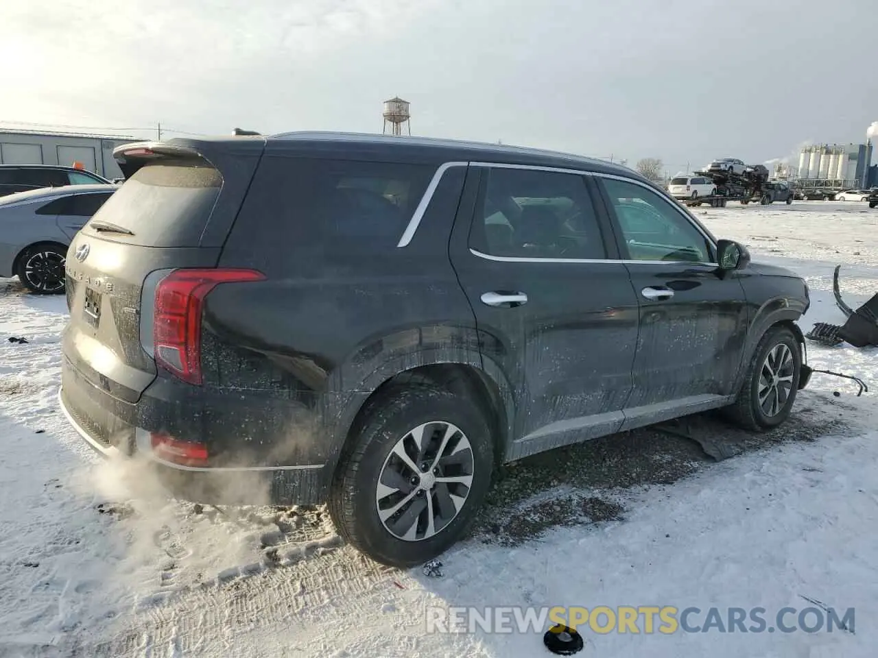 3 fotografías del automóvil dañado KM8R2DHEXMU219583 HYUNDAI PALISADE 2021