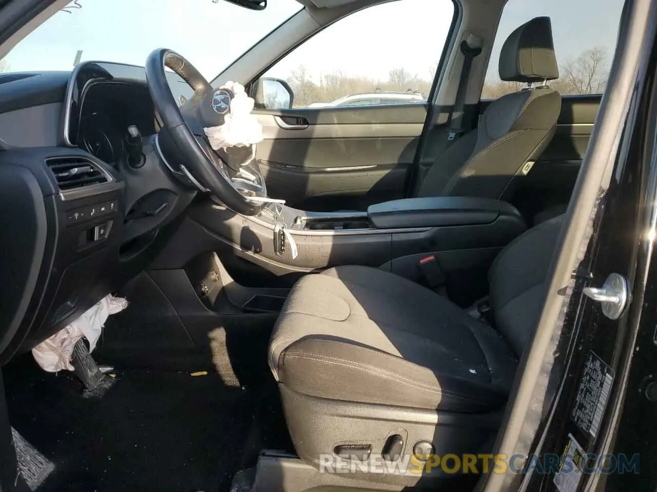 7 fotografías del automóvil dañado KM8R2DHEXMU219583 HYUNDAI PALISADE 2021