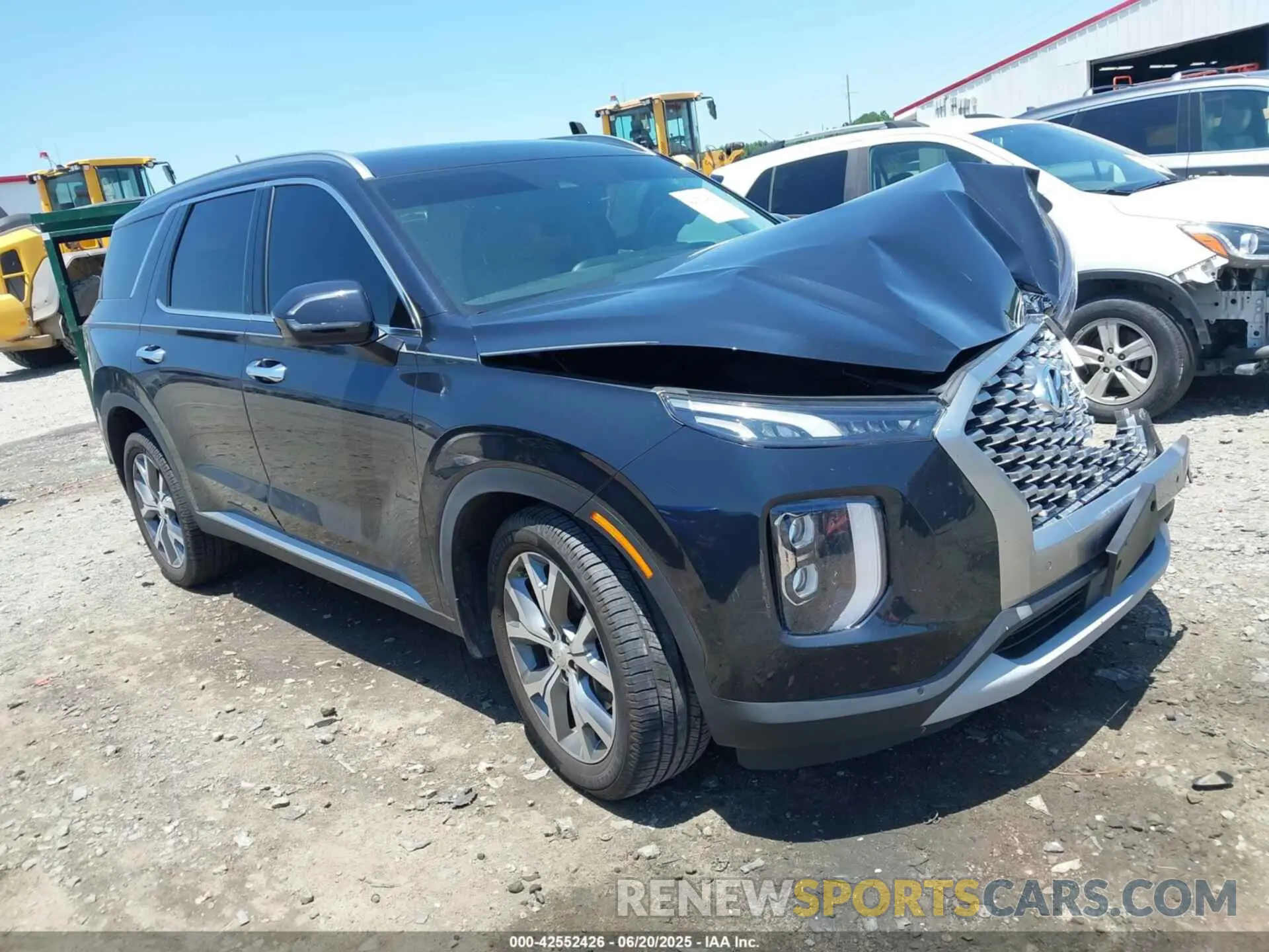 1 fotografías del automóvil dañado KM8R34HE4MU216532 HYUNDAI PALISADE 2021