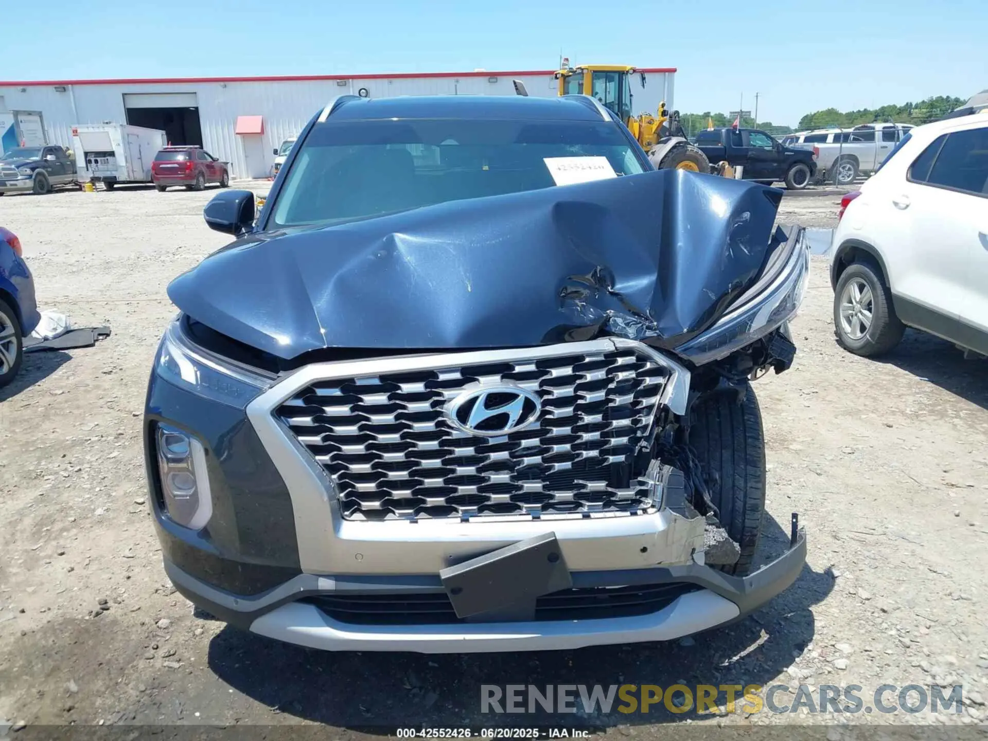 13 fotografías del automóvil dañado KM8R34HE4MU216532 HYUNDAI PALISADE 2021