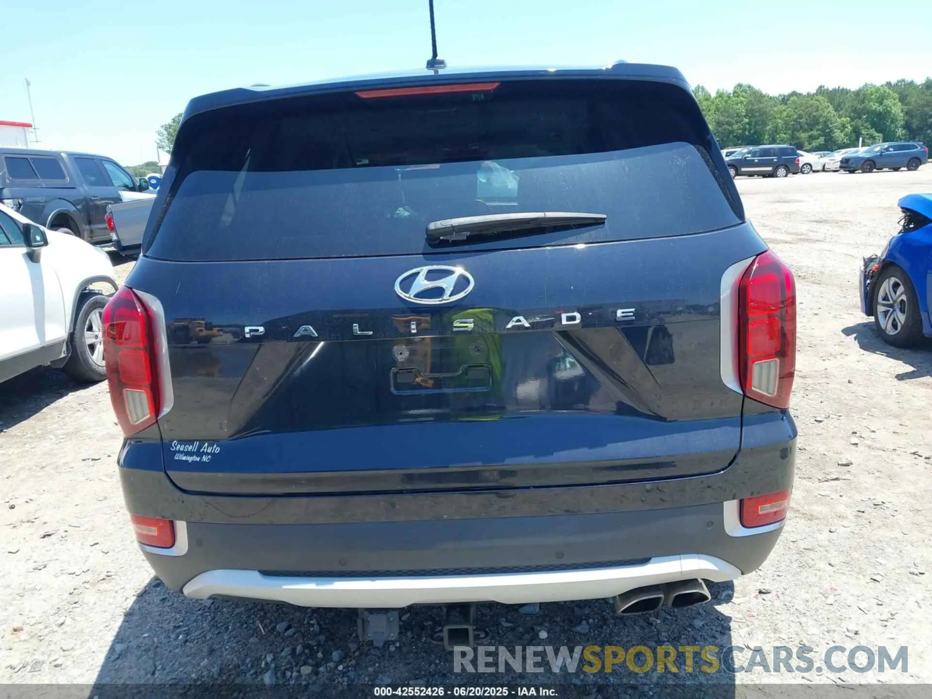 17 fotografías del automóvil dañado KM8R34HE4MU216532 HYUNDAI PALISADE 2021