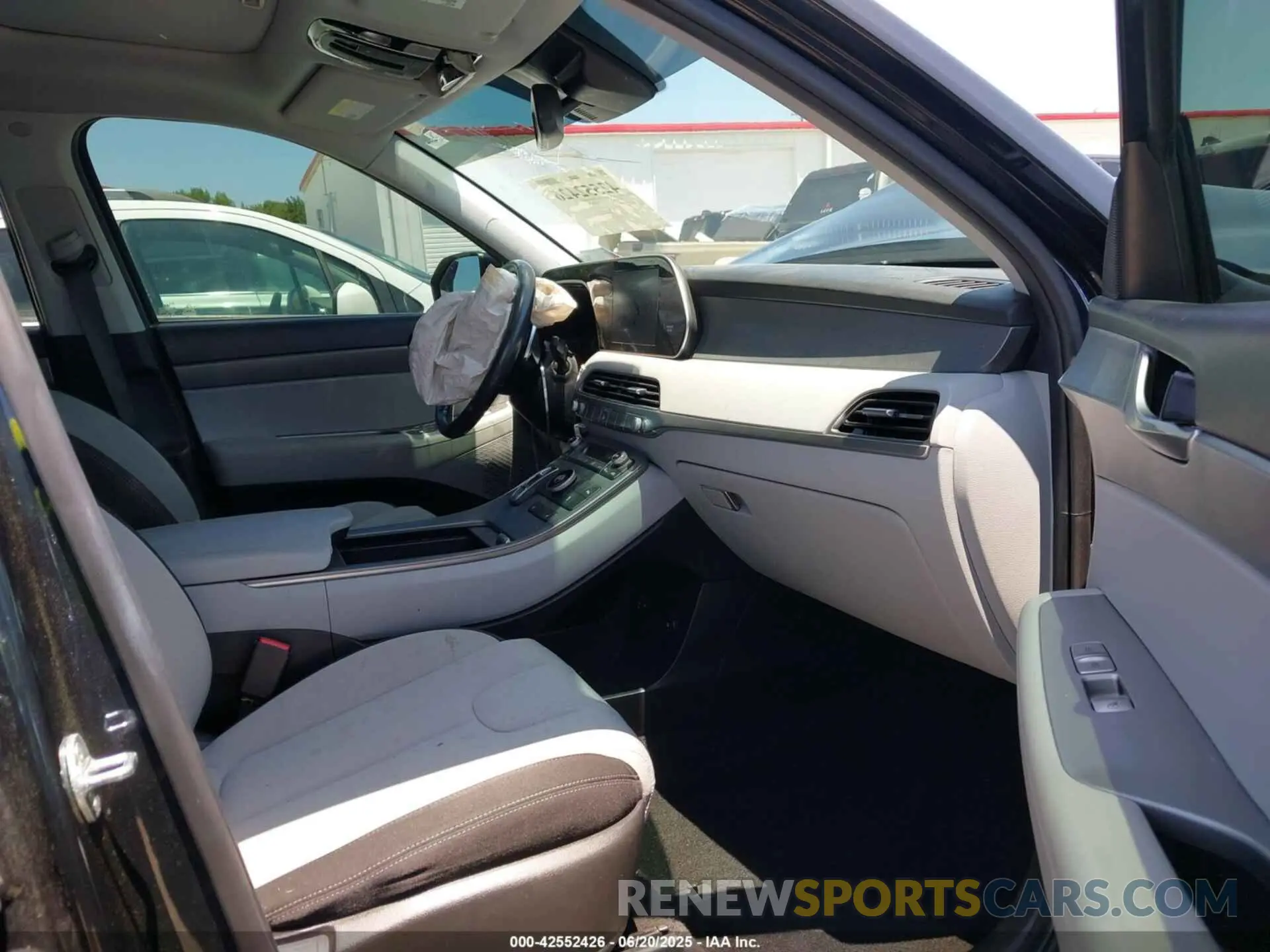 5 fotografías del automóvil dañado KM8R34HE4MU216532 HYUNDAI PALISADE 2021