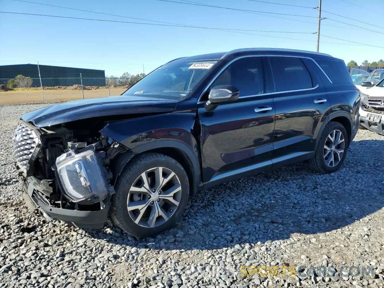1 fotografías del automóvil dañado KM8R34HE4MU276892 HYUNDAI PALISADE 2021