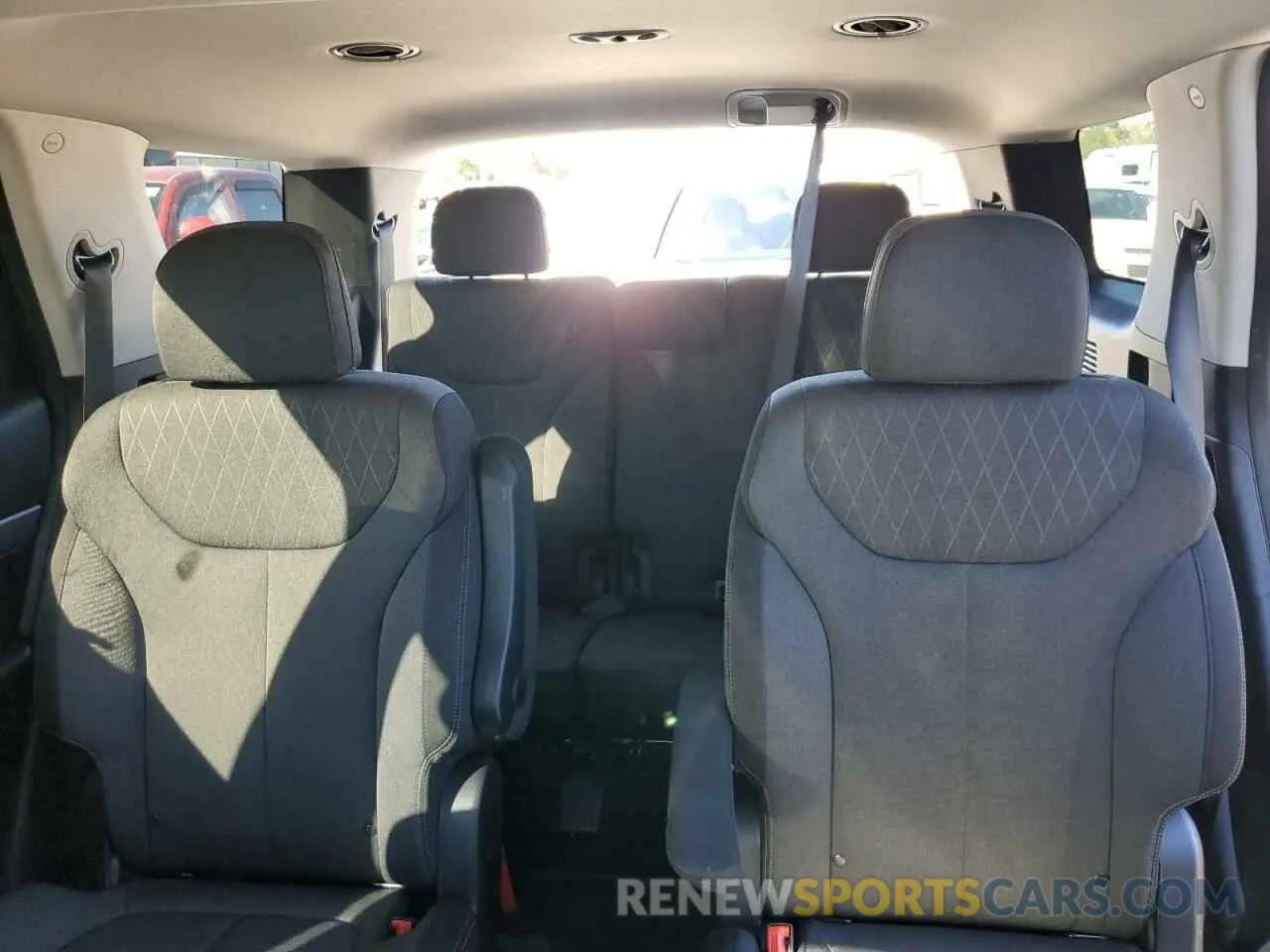 10 fotografías del automóvil dañado KM8R34HE4MU276892 HYUNDAI PALISADE 2021