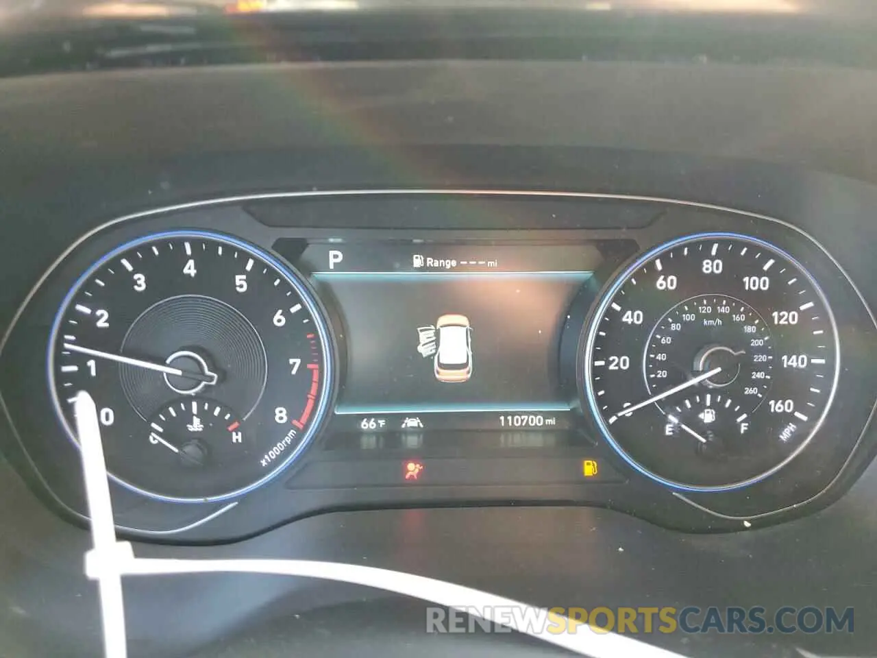 9 fotografías del automóvil dañado KM8R34HE4MU276892 HYUNDAI PALISADE 2021