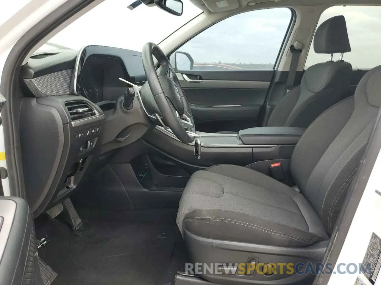 7 fotografías del automóvil dañado KM8R34HE4MU335519 HYUNDAI PALISADE 2021
