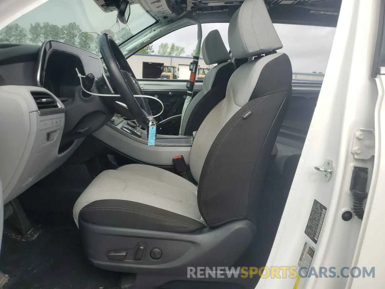 7 fotografías del automóvil dañado KM8R3DHE5MU241603 HYUNDAI PALISADE 2021