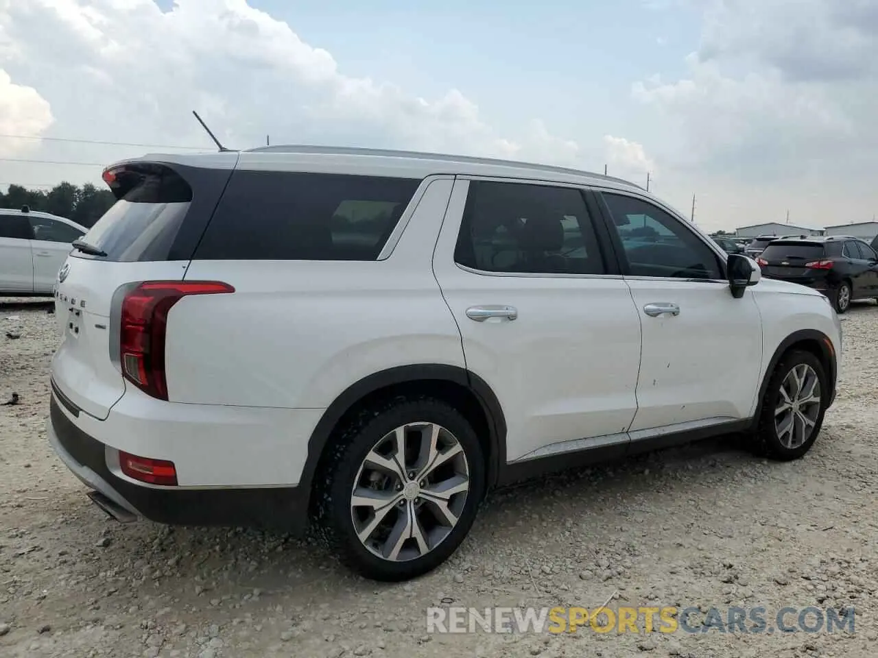 3 fotografías del automóvil dañado KM8R3DHEXMU281563 HYUNDAI PALISADE 2021