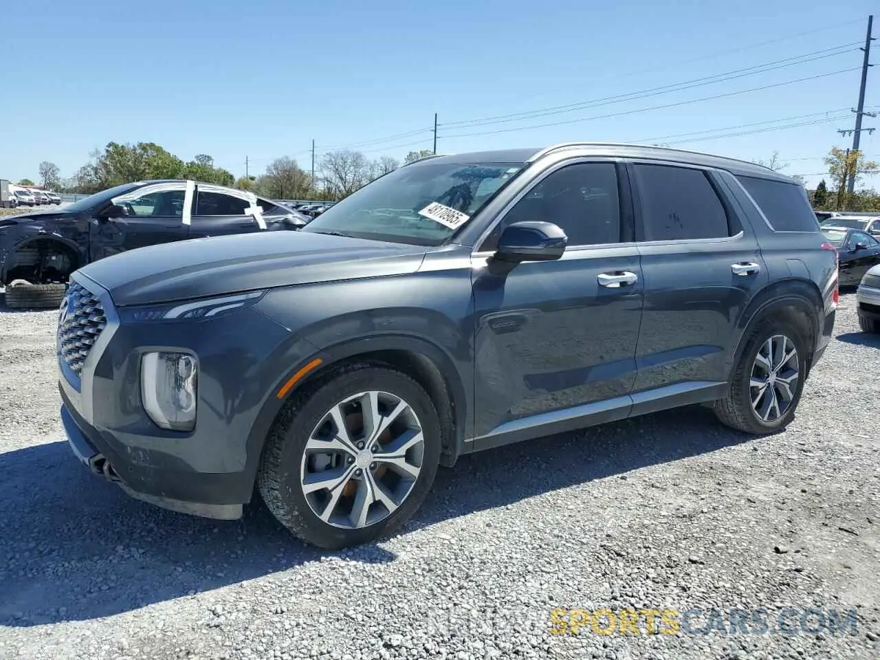 1 fotografías del automóvil dañado KM8R44HE0MU225550 HYUNDAI PALISADE 2021