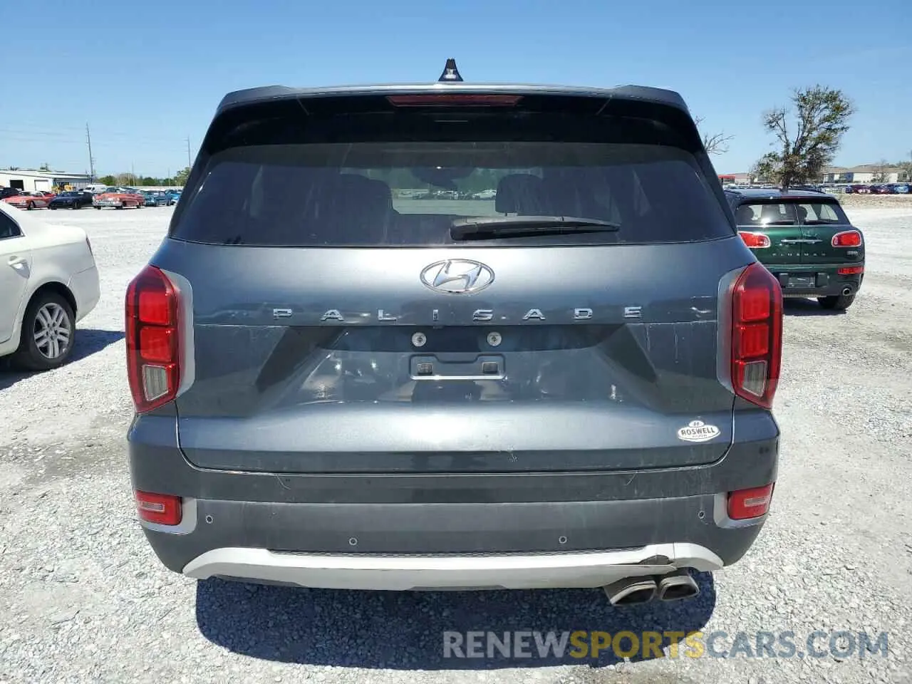 6 fotografías del automóvil dañado KM8R44HE0MU225550 HYUNDAI PALISADE 2021