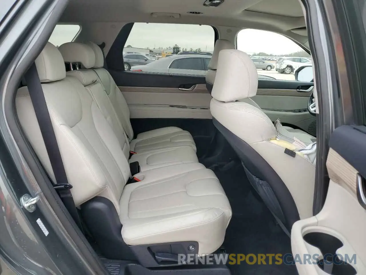 11 fotografías del automóvil dañado KM8R44HE0MU287451 HYUNDAI PALISADE 2021