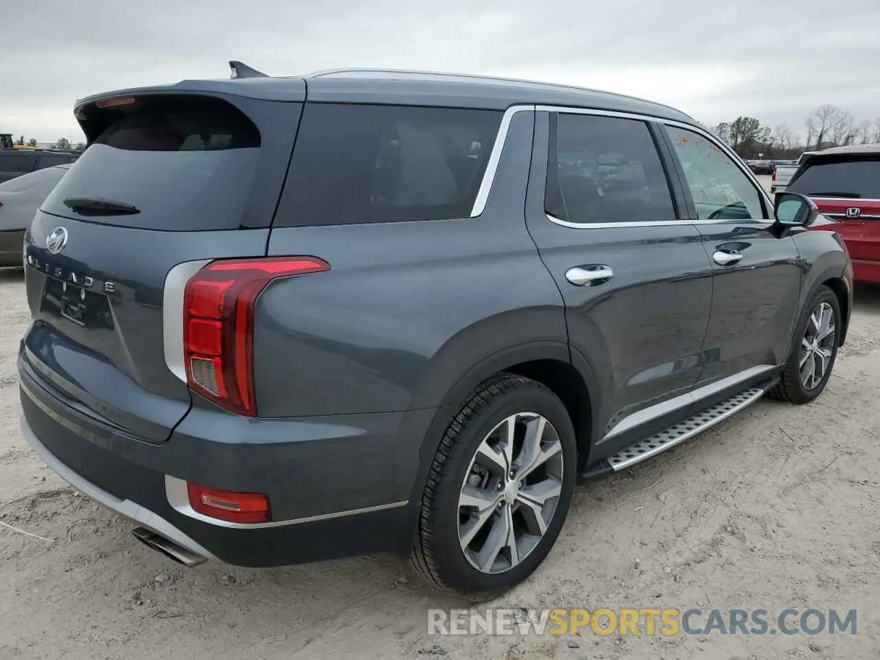 3 fotografías del automóvil dañado KM8R44HE0MU287451 HYUNDAI PALISADE 2021