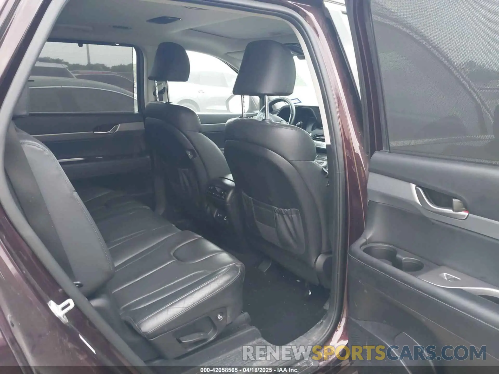8 fotografías del automóvil dañado KM8R44HE0MU296067 HYUNDAI PALISADE 2021