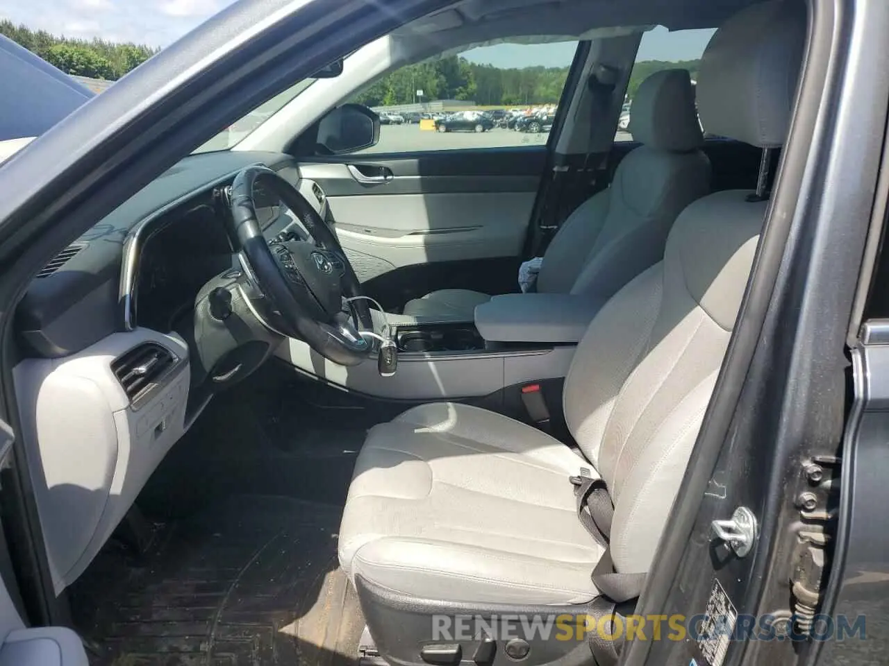 7 fotografías del automóvil dañado KM8R44HE4MU238804 HYUNDAI PALISADE 2021