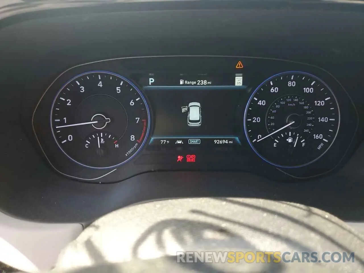 9 fotografías del automóvil dañado KM8R44HE4MU238804 HYUNDAI PALISADE 2021