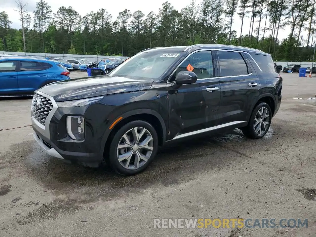 1 fotografías del automóvil dañado KM8R44HE4MU255845 HYUNDAI PALISADE 2021