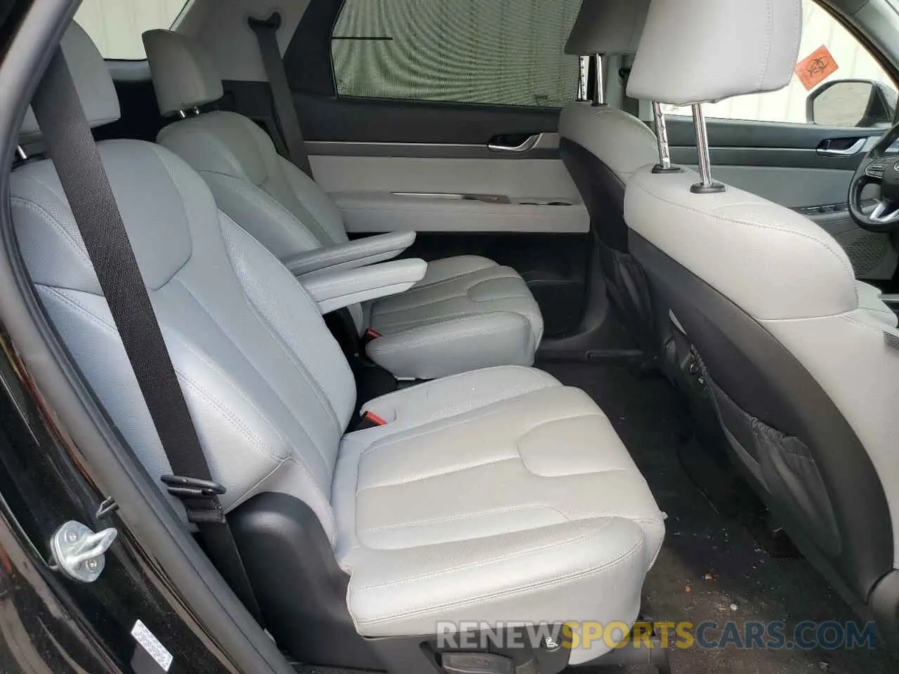 11 fotografías del automóvil dañado KM8R44HE4MU255845 HYUNDAI PALISADE 2021