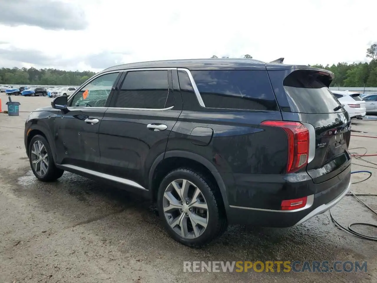 2 fotografías del automóvil dañado KM8R44HE4MU255845 HYUNDAI PALISADE 2021
