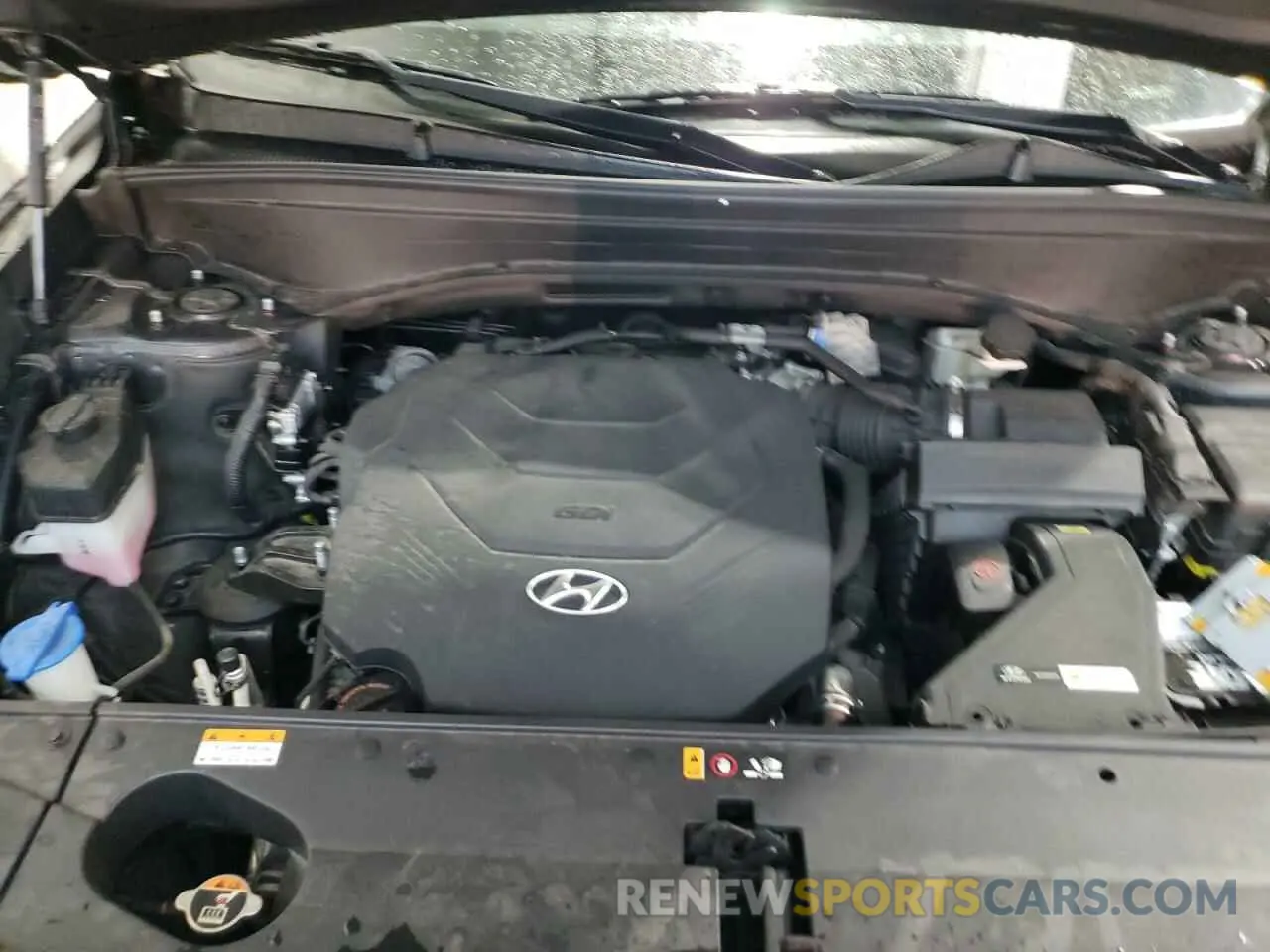 14 fotografías del automóvil dañado KM8R44HE6MU227254 HYUNDAI PALISADE 2021