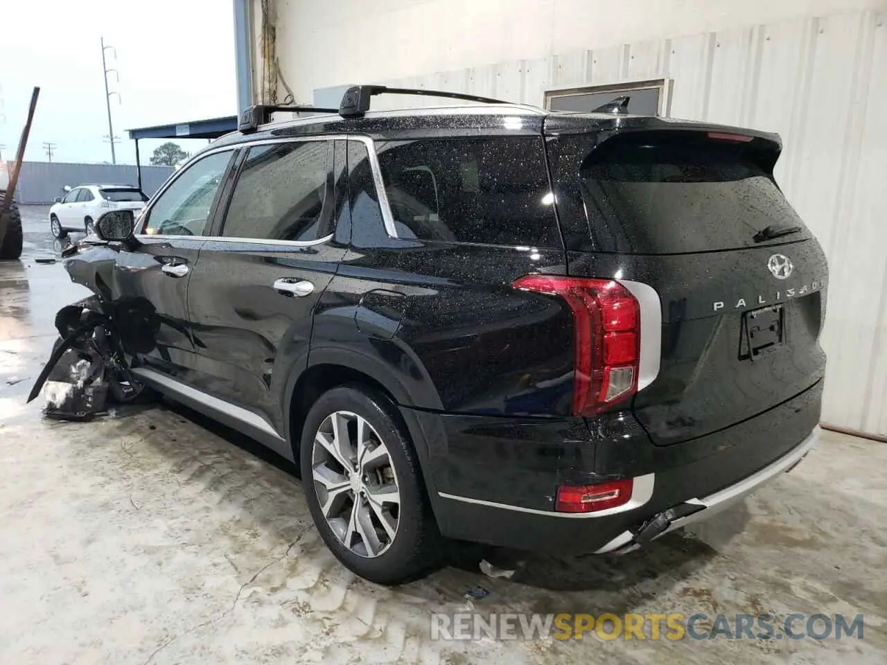 2 fotografías del automóvil dañado KM8R44HE6MU227254 HYUNDAI PALISADE 2021