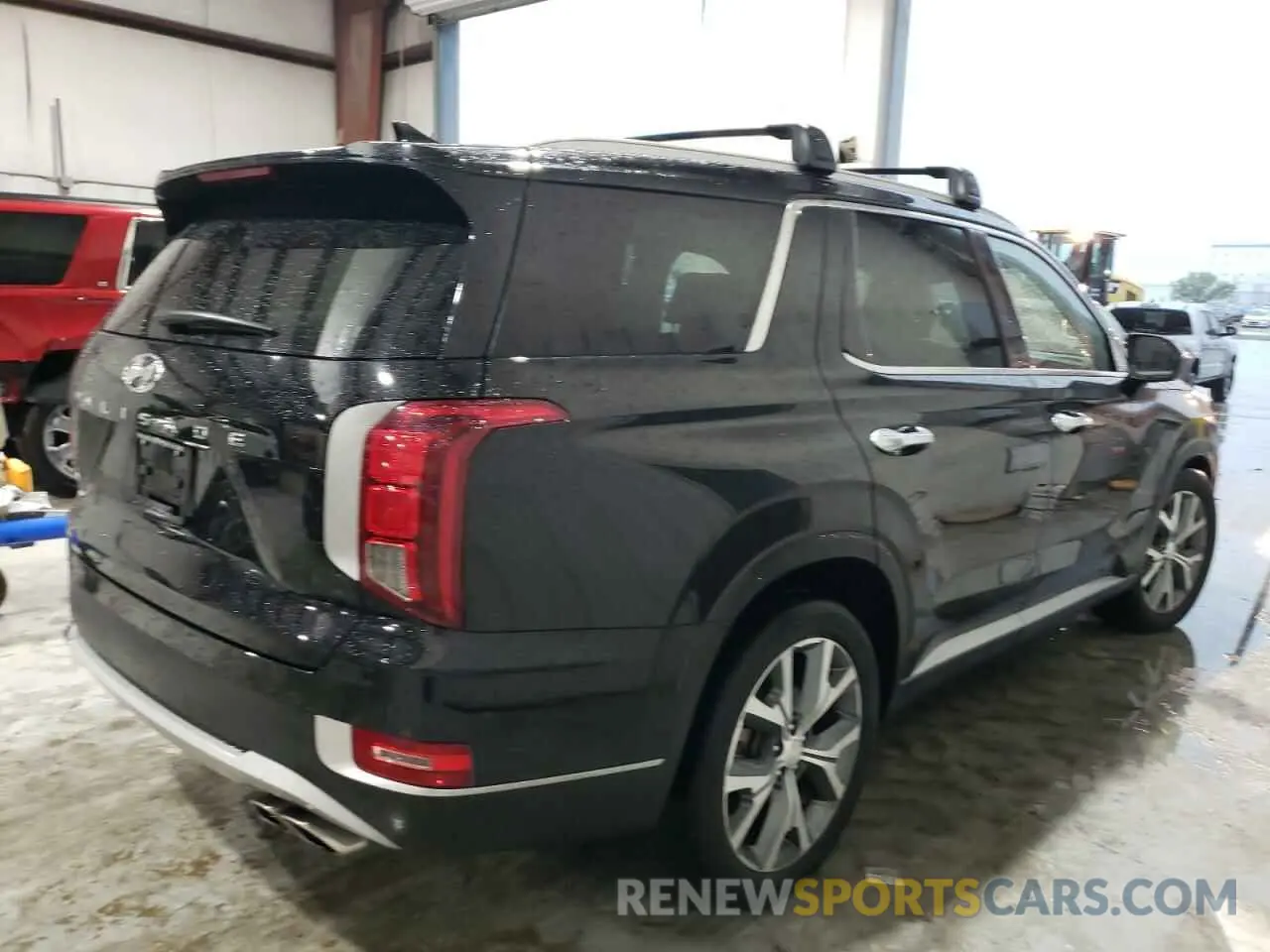 3 fotografías del automóvil dañado KM8R44HE6MU227254 HYUNDAI PALISADE 2021