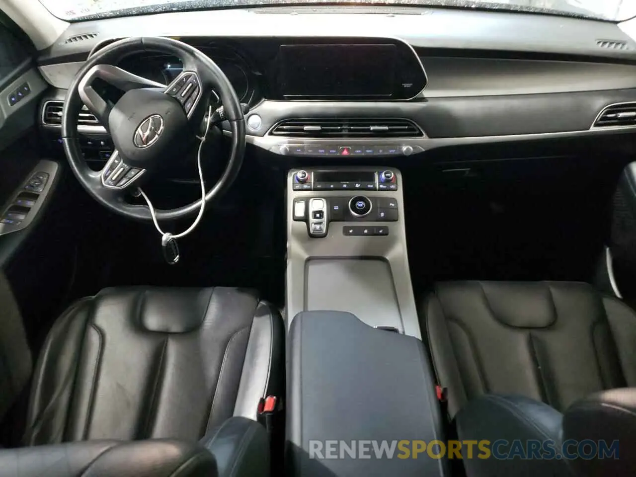 8 fotografías del automóvil dañado KM8R44HE6MU227254 HYUNDAI PALISADE 2021