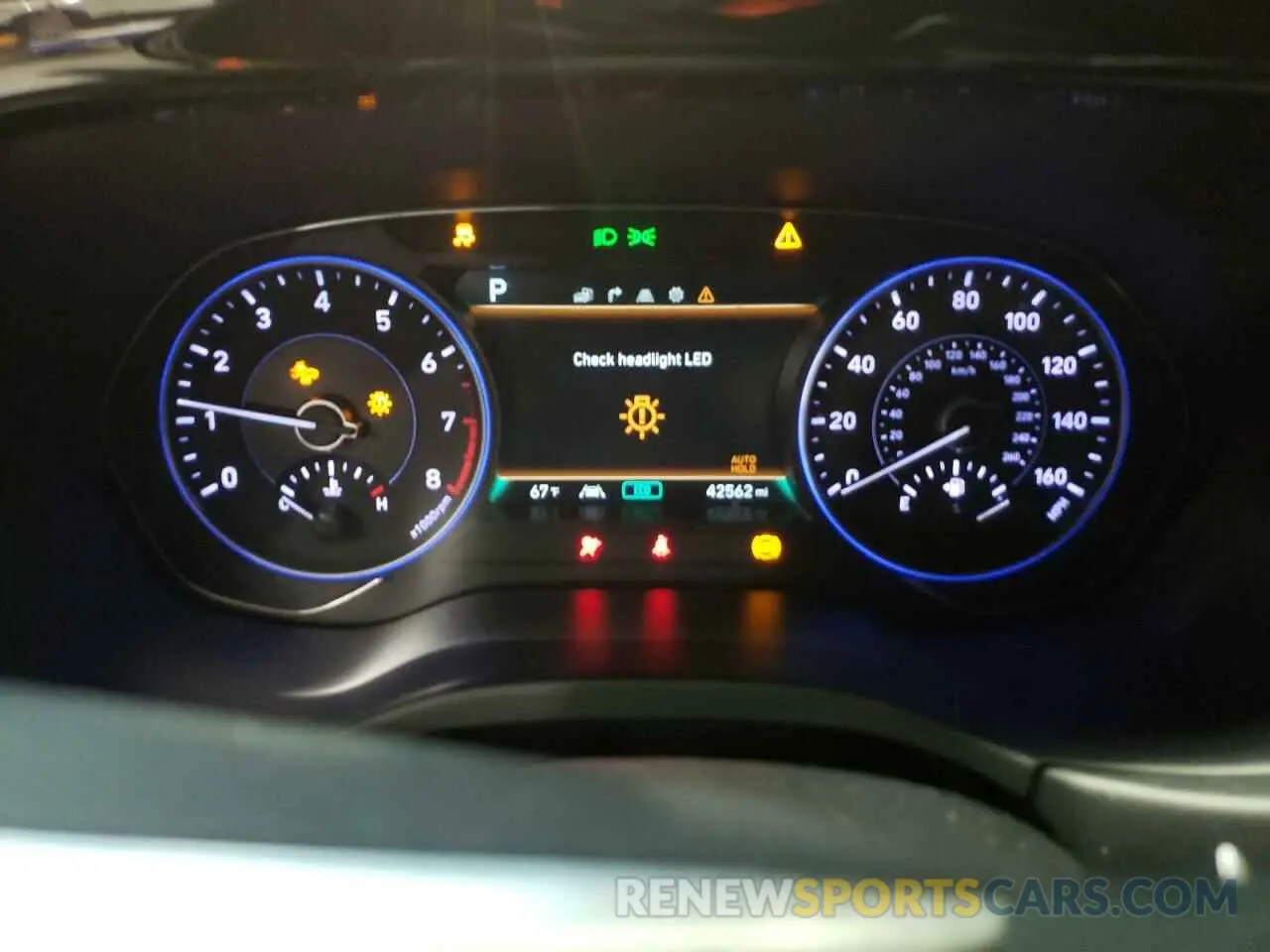 9 fotografías del automóvil dañado KM8R44HE6MU227254 HYUNDAI PALISADE 2021