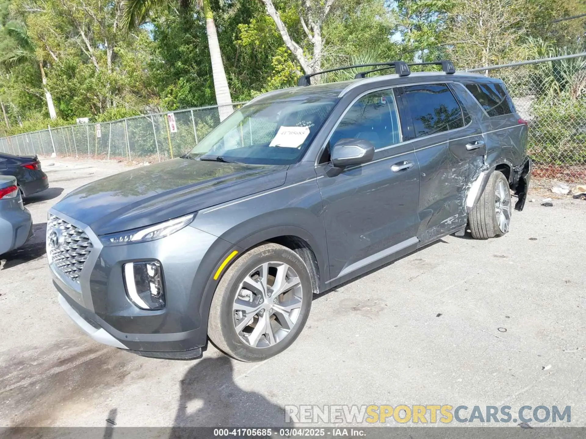 12 fotografías del automóvil dañado KM8R44HE8MU302360 HYUNDAI PALISADE 2021