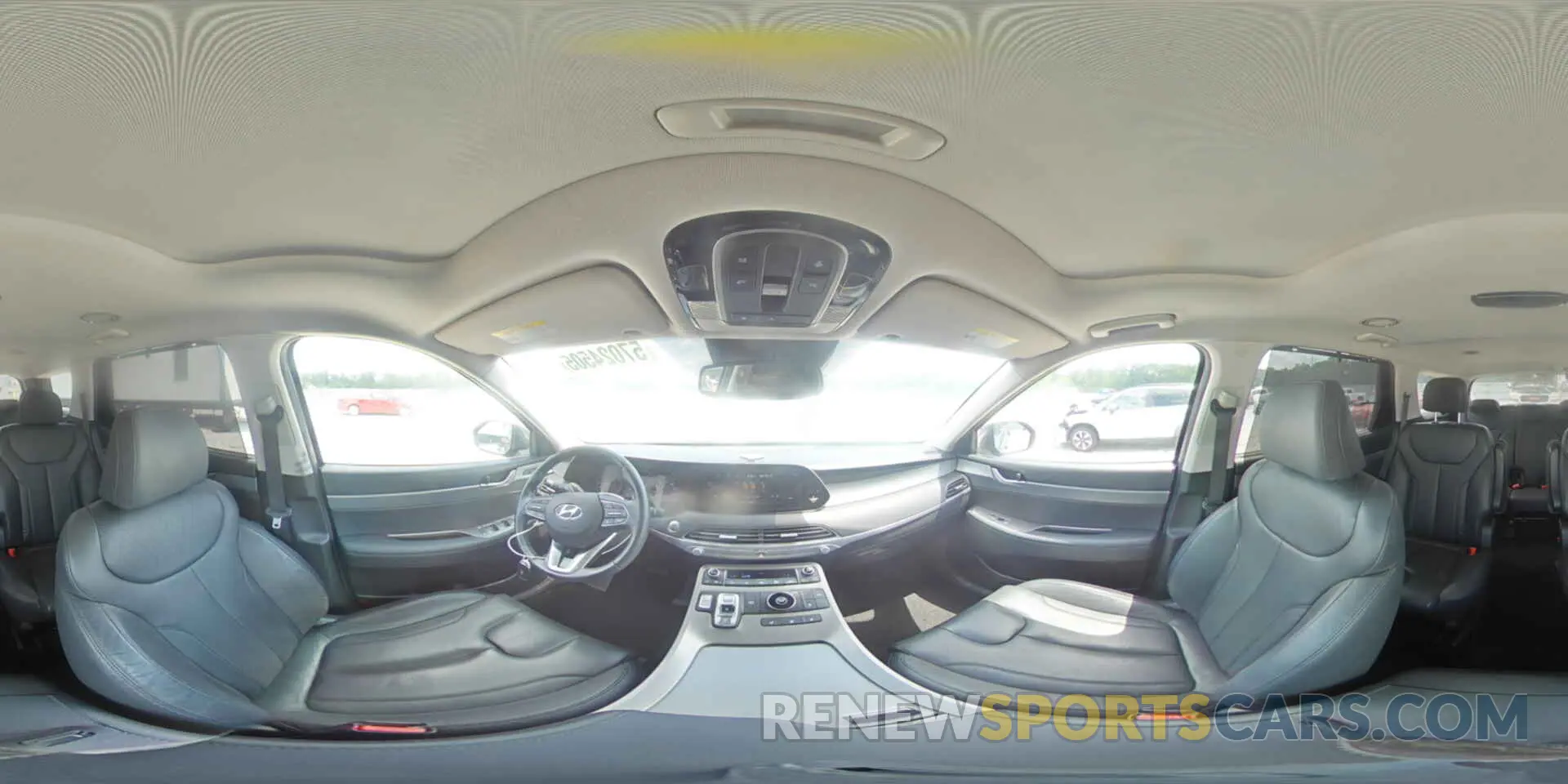 15 fotografías del automóvil dañado KM8R44HE8MU325704 HYUNDAI PALISADE 2021