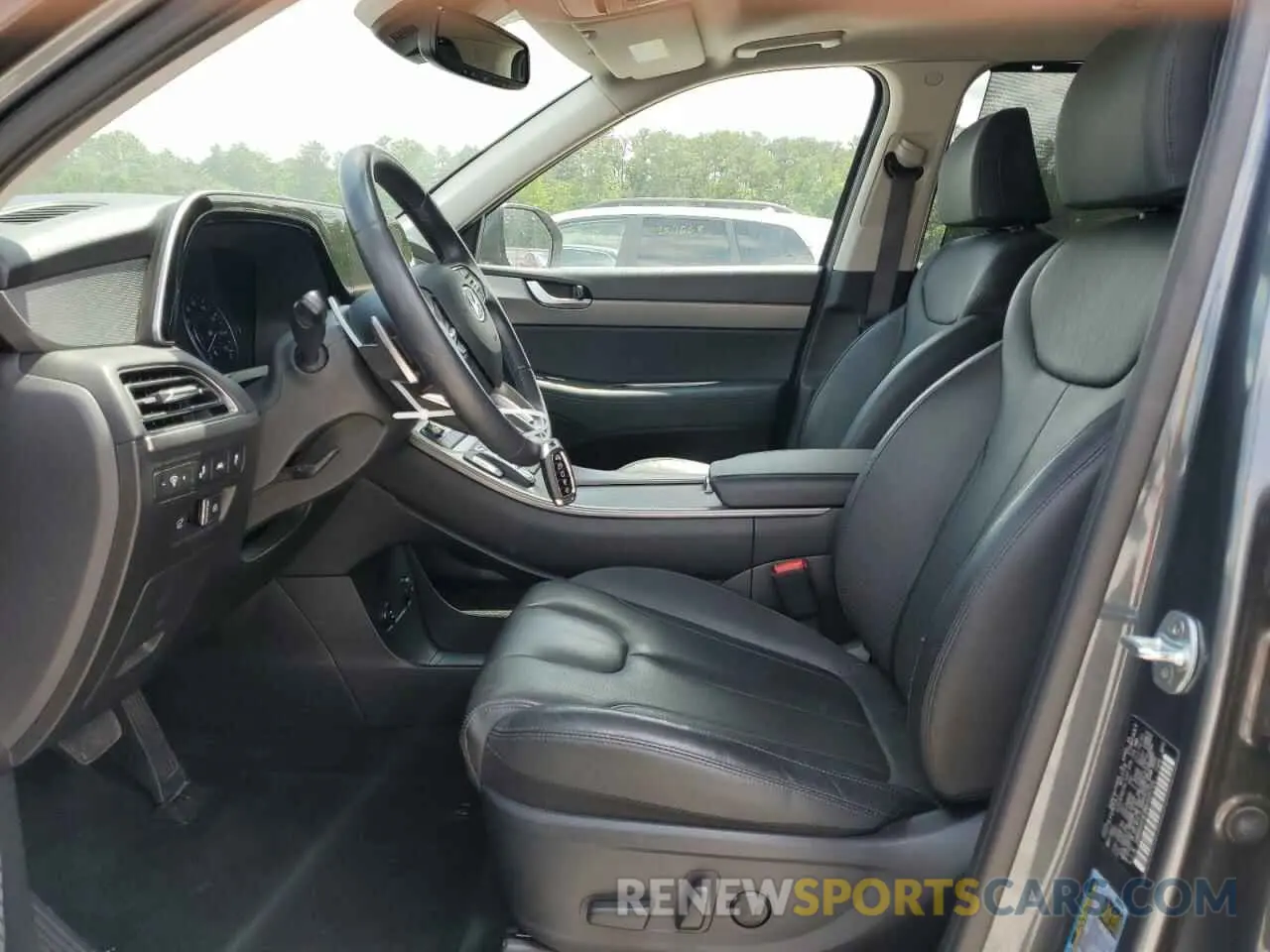 7 fotografías del automóvil dañado KM8R44HE8MU325704 HYUNDAI PALISADE 2021