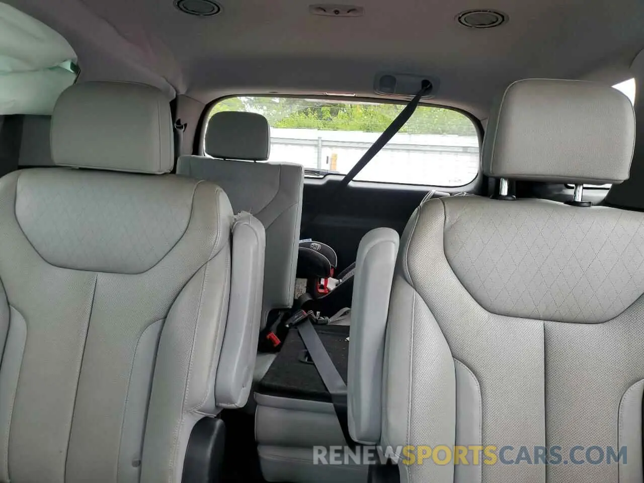 10 fotografías del automóvil dañado KM8R4DHE6MU245060 HYUNDAI PALISADE 2021