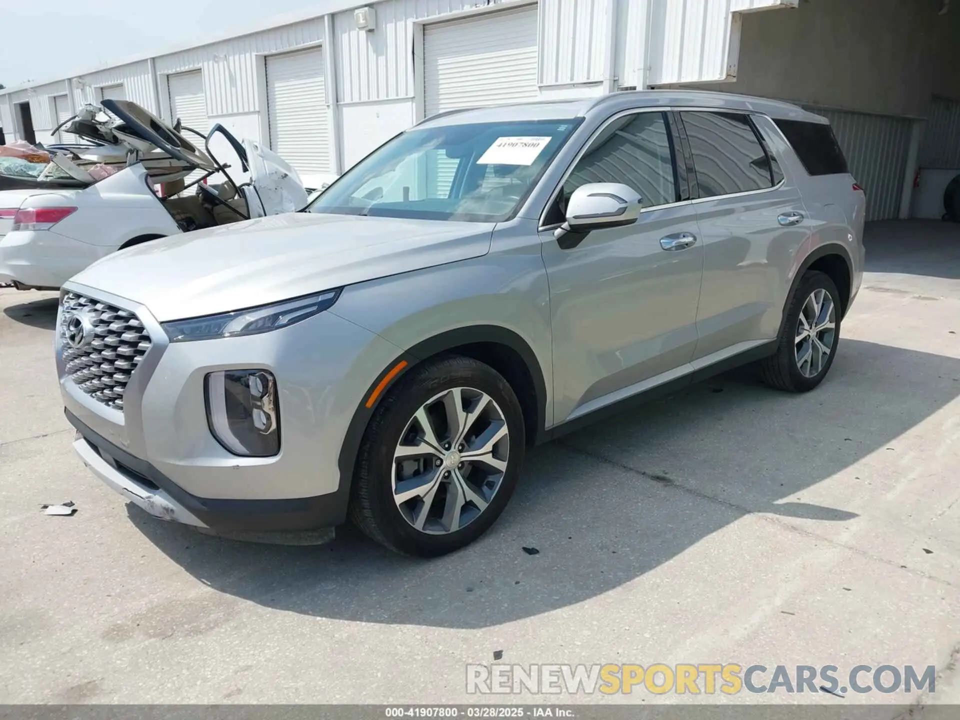 2 fotografías del automóvil dañado KM8R4DHE7MU298205 HYUNDAI PALISADE 2021