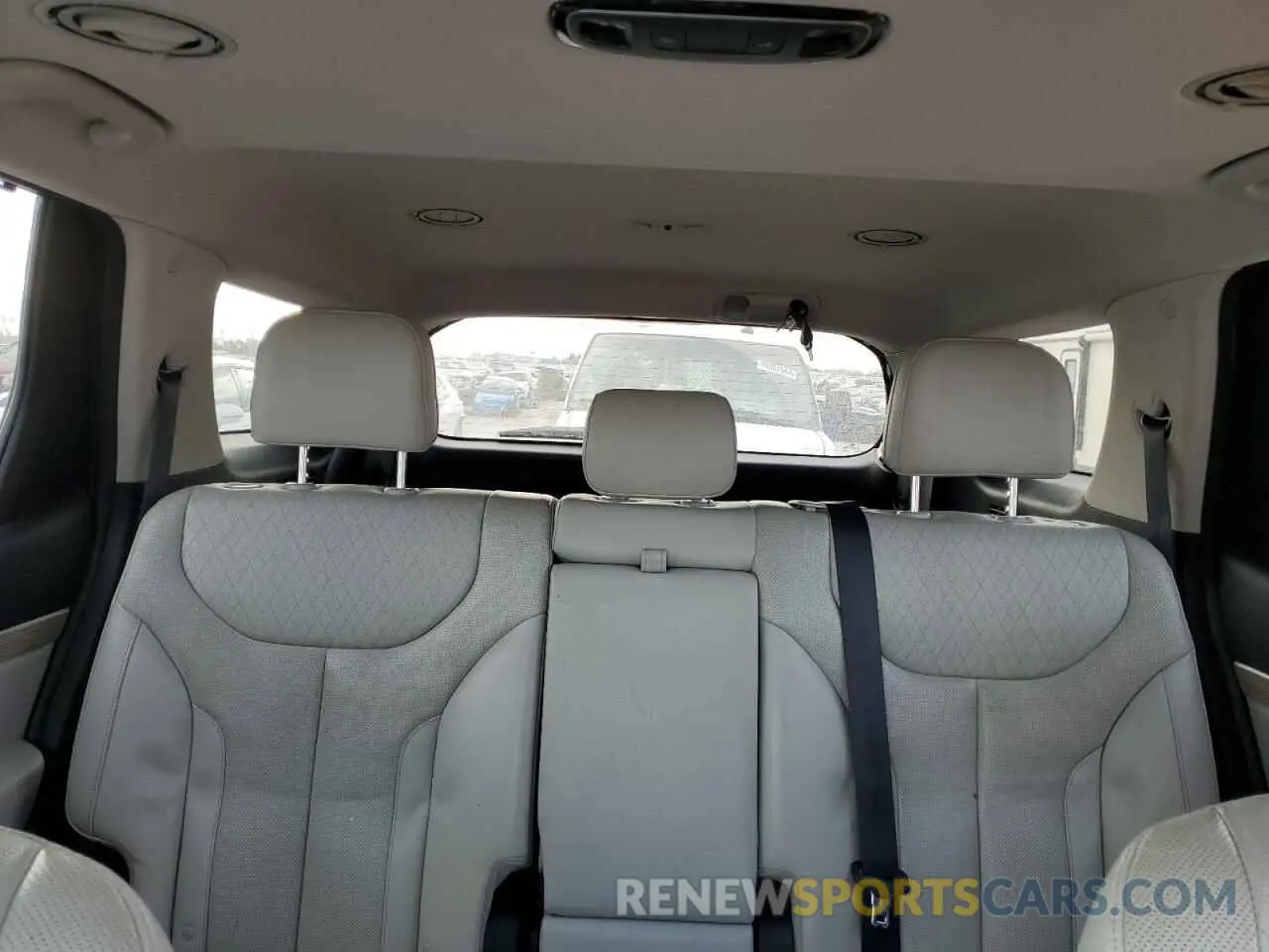10 fotografías del automóvil dañado KM8R4DHE8MU181636 HYUNDAI PALISADE 2021